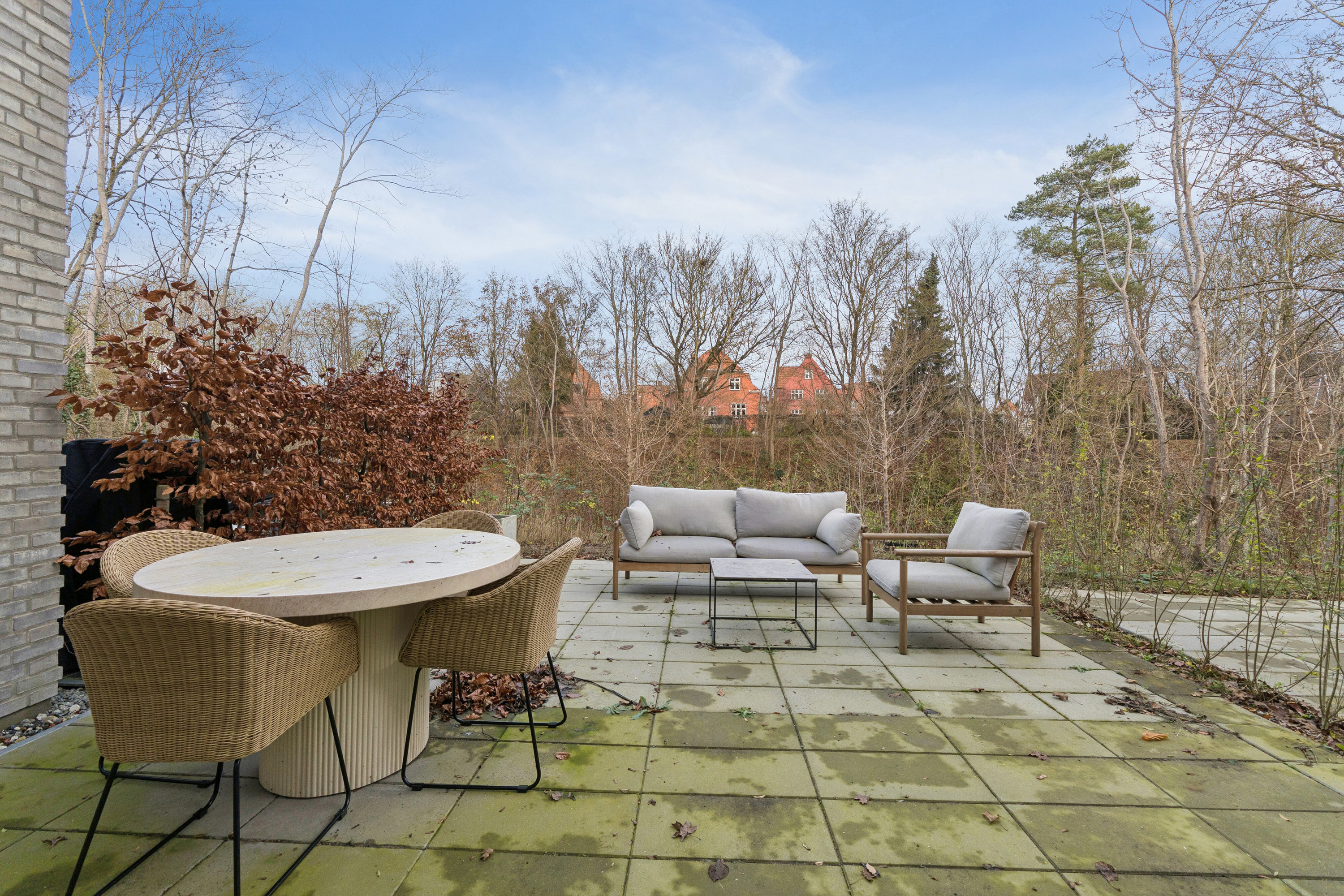 Fremhævet terrasse billede i fuldskærmstilstand. Billede af Guldrankevej 78, 5200 Odense V