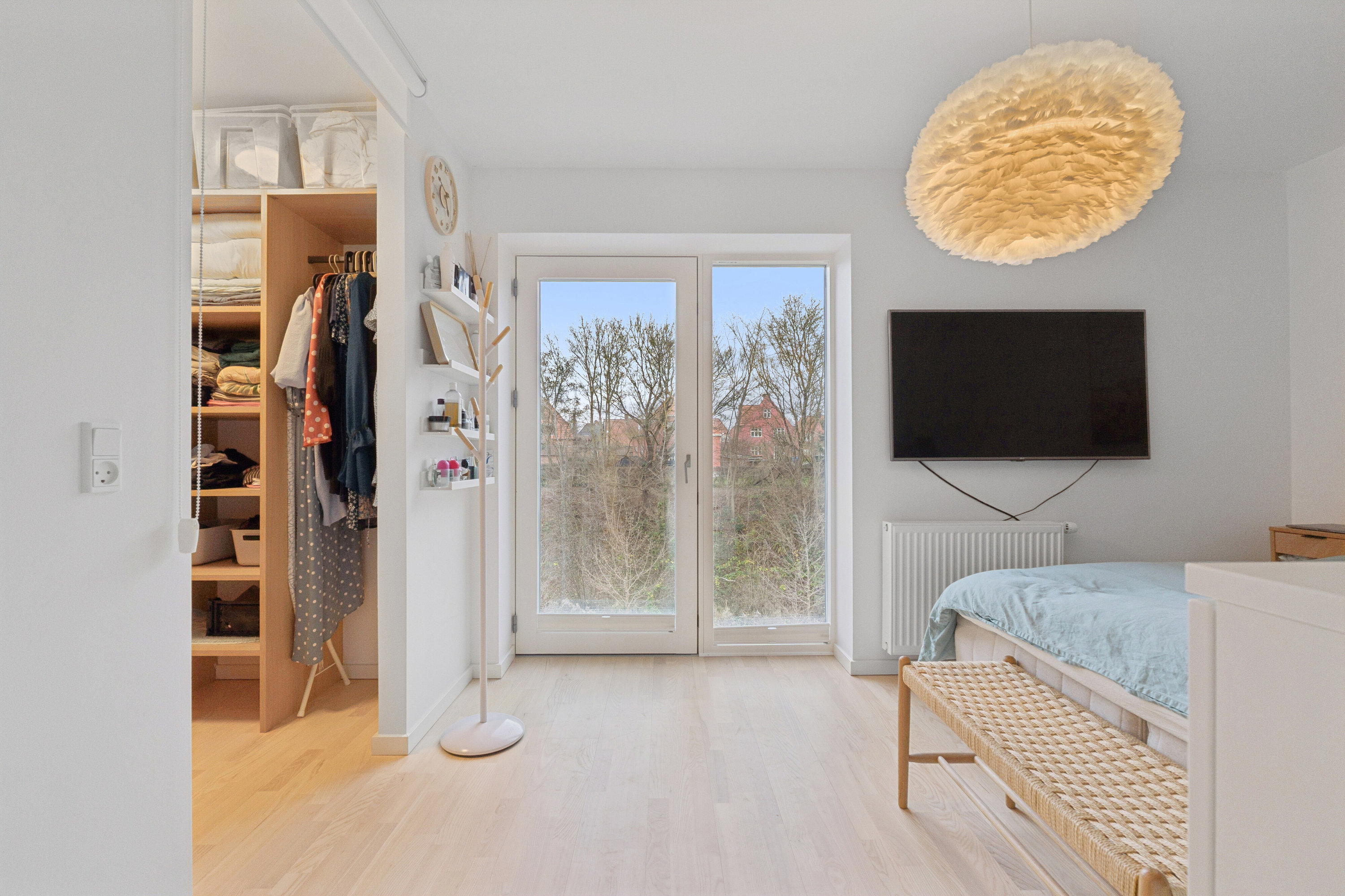 Fremhævet soveværelse billede i fuldskærmstilstand. Billede af Guldrankevej 78, 5200 Odense V