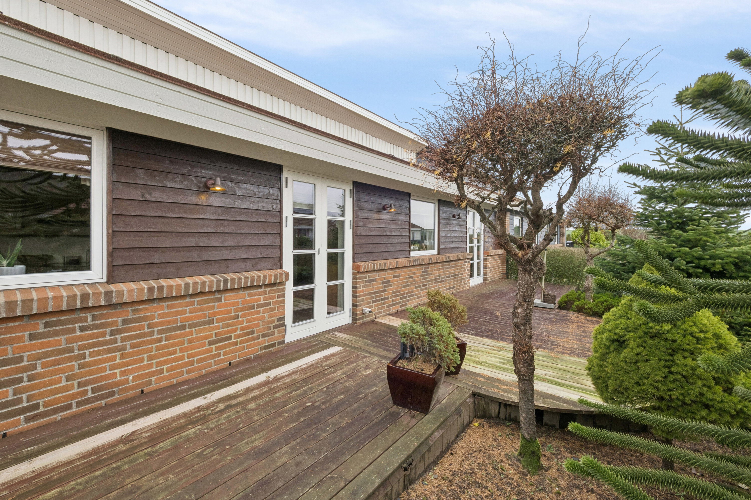 Fremhævet set fra haven billede i fuldskærmstilstand. Billede af Birkeparken 3, 7760 Hurup Thy