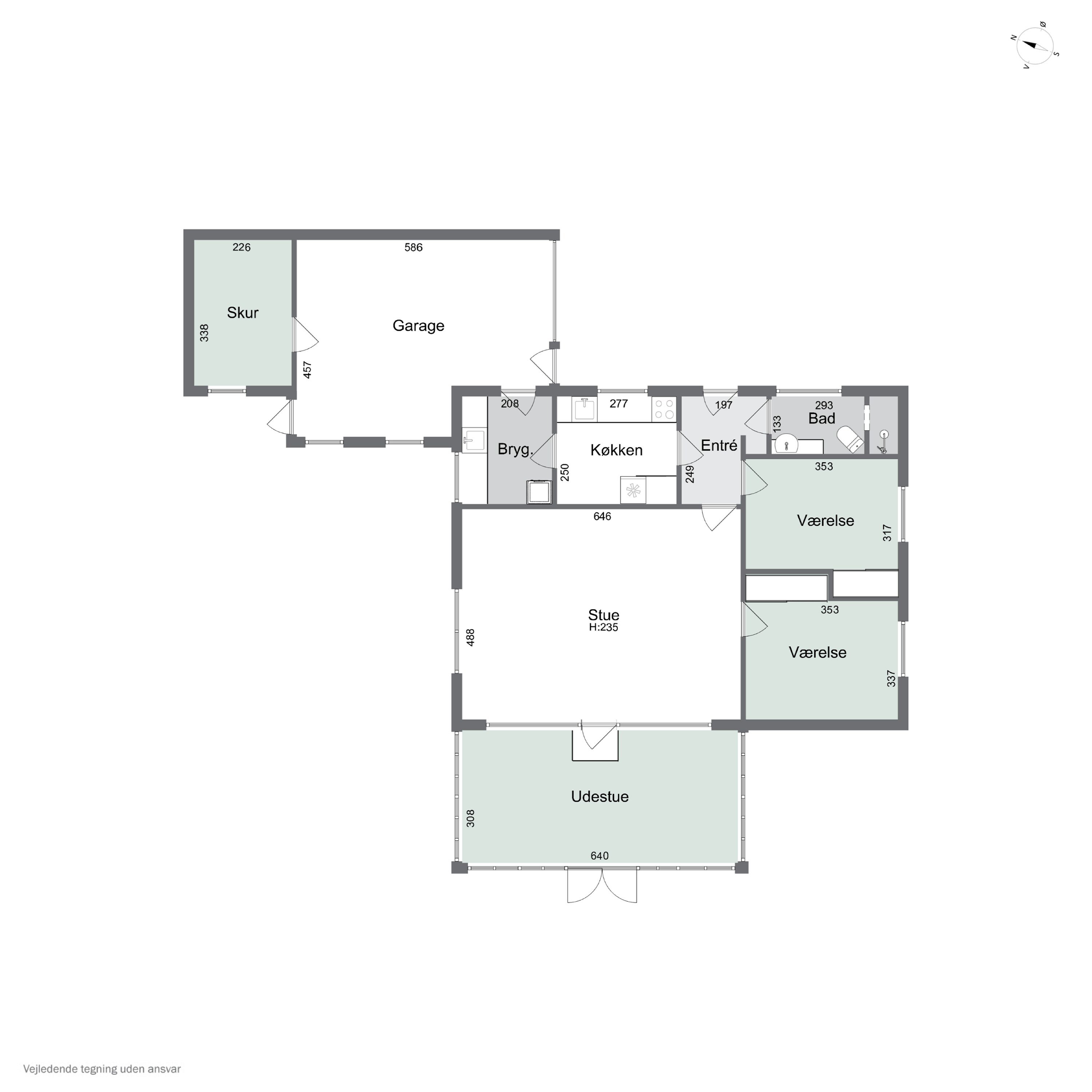 Plantegninger billede af Skolegade 7, 7755 Bedsted Thy