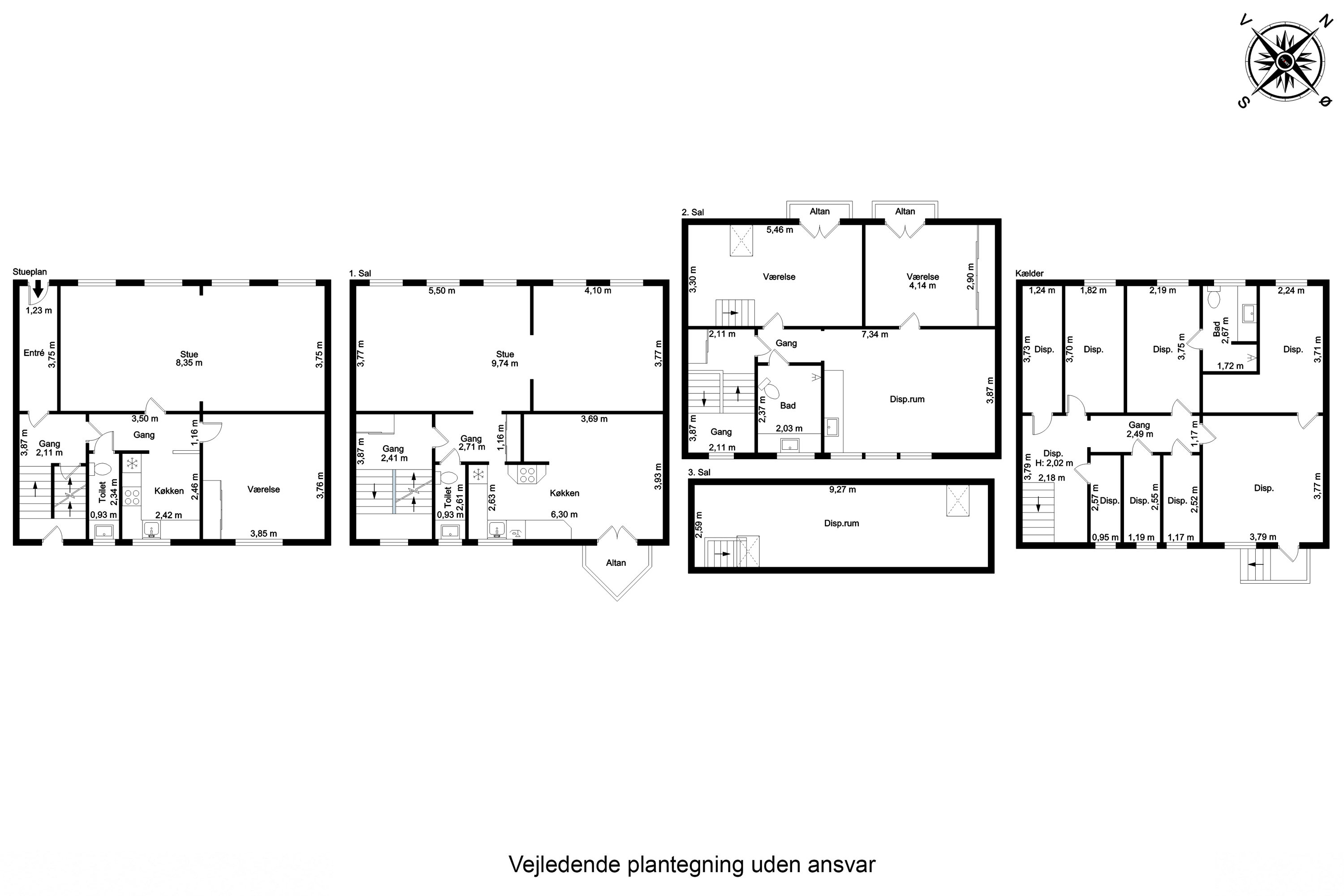 Plantegninger billede af Skolegade 14, 7600 Struer