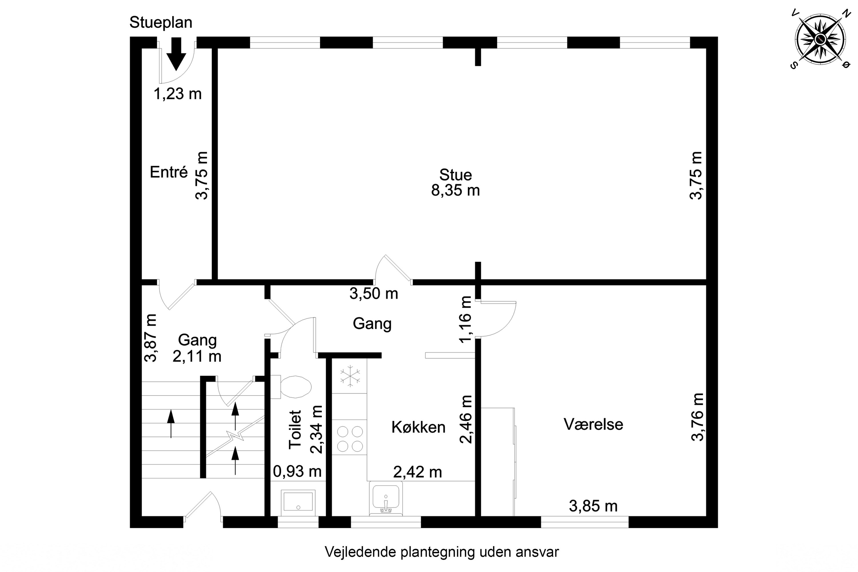 Plantegninger billede af Skolegade 14, 7600 Struer