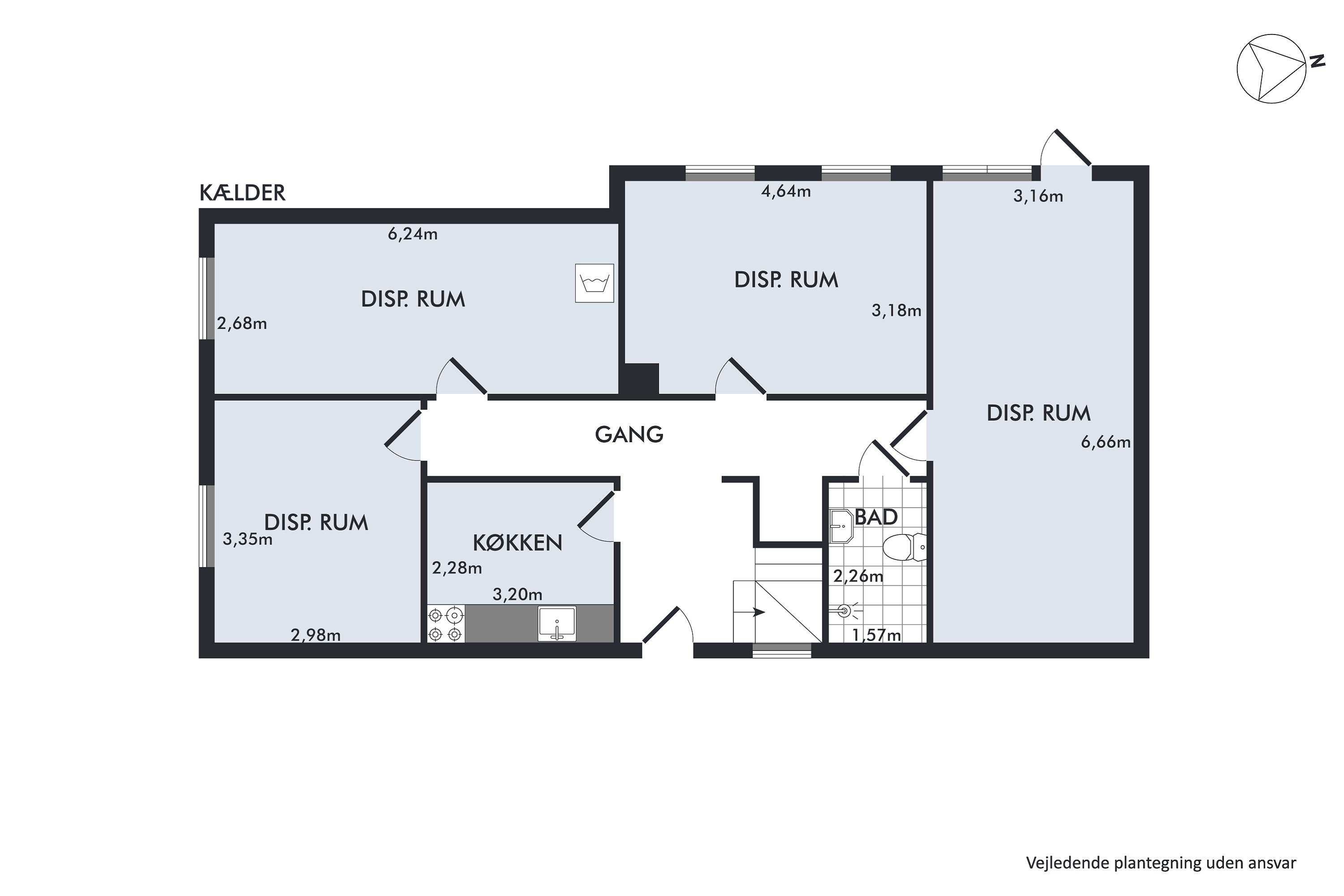 Plantegninger billede af Solskrænten 11, 6310 Broager