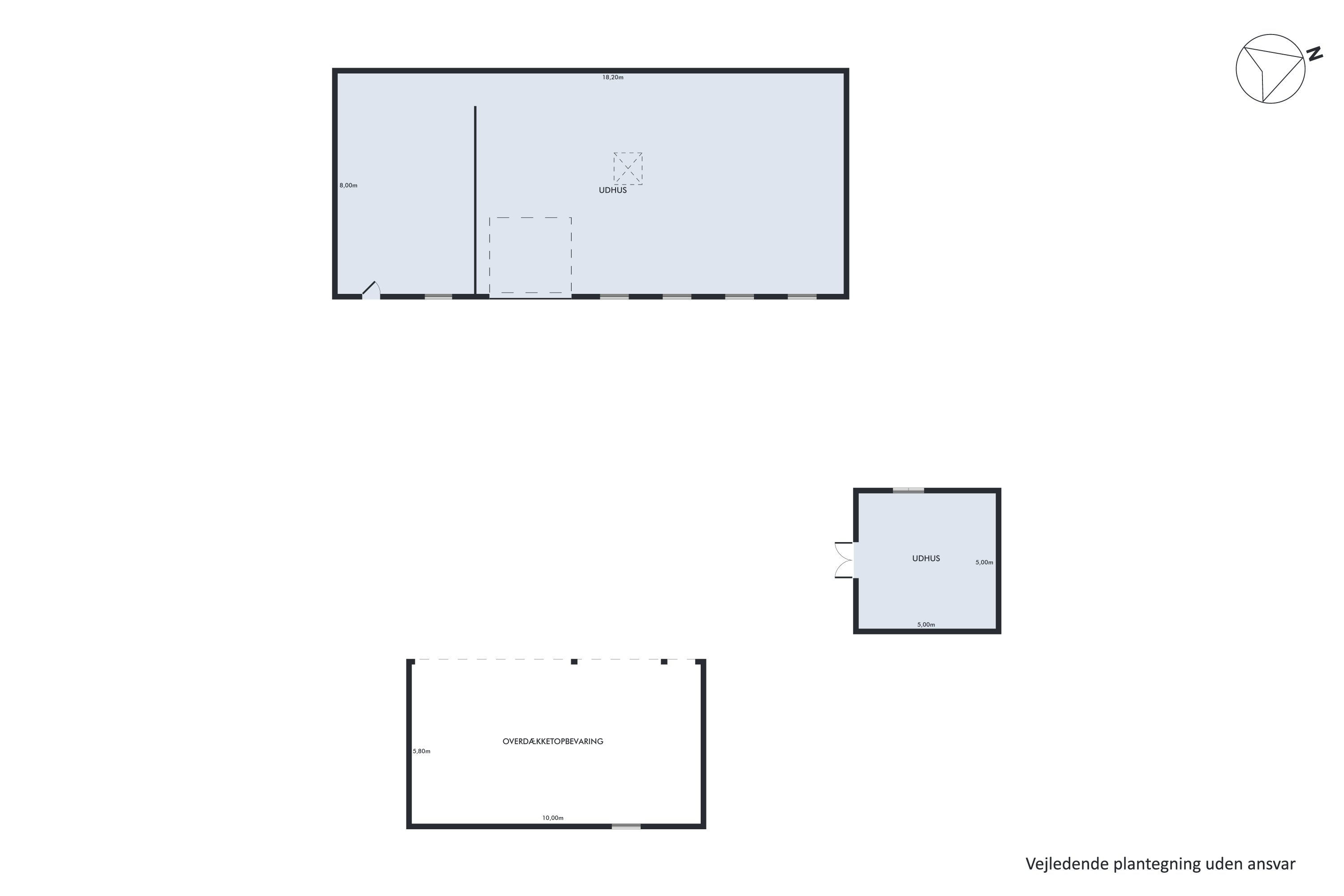 Plantegninger billede af Mosevej 5, 8950 Ørsted
