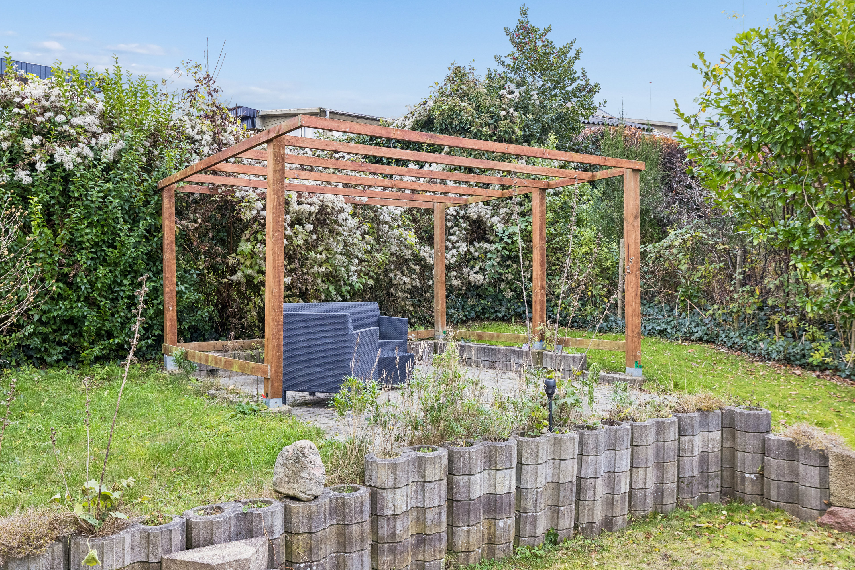 Fremhævet have billede i fuldskærmstilstand. Billede af Solskrænten 11, 6310 Broager