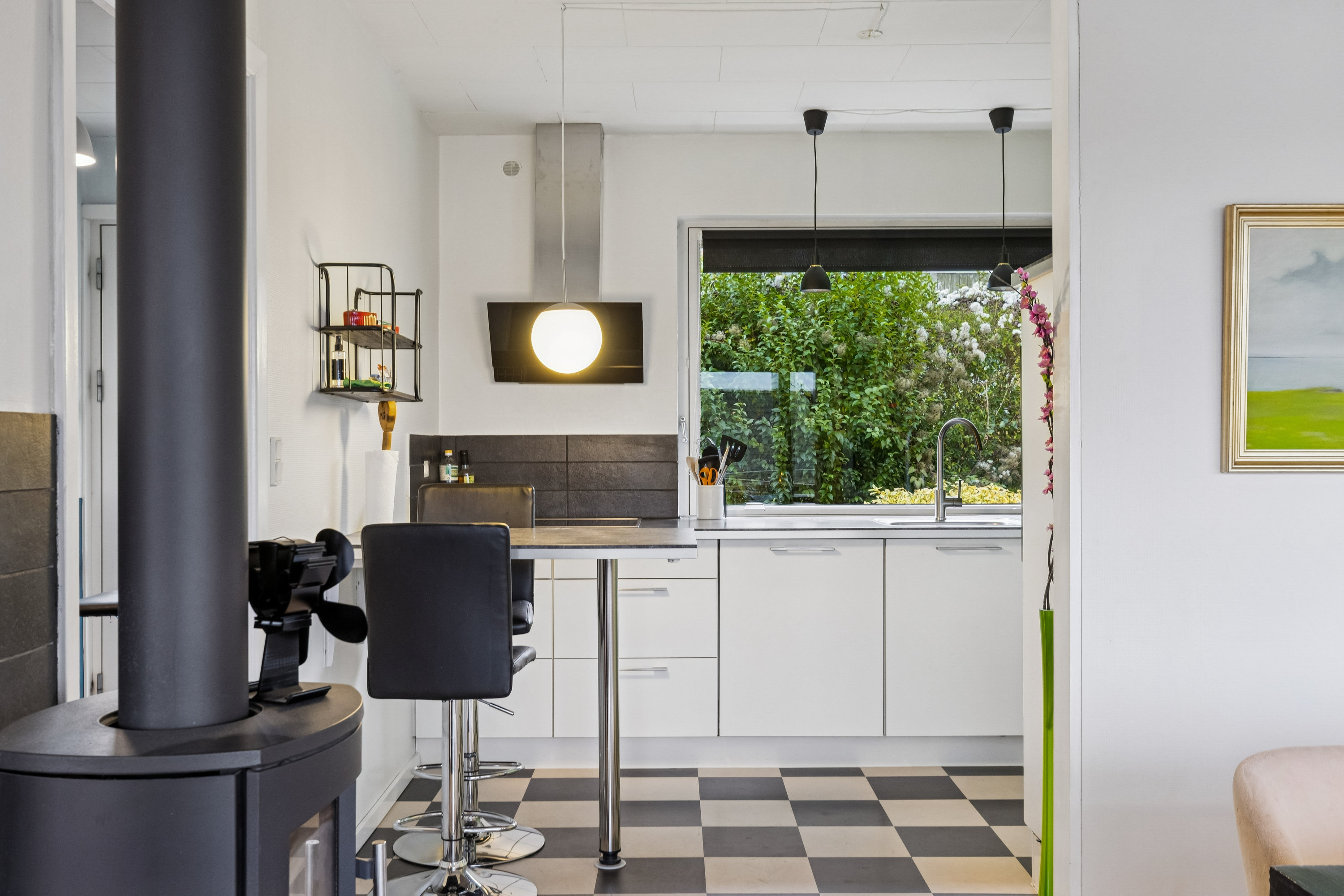 Fremhævet køkken billede i fuldskærmstilstand. Billede af Solskrænten 11, 6310 Broager