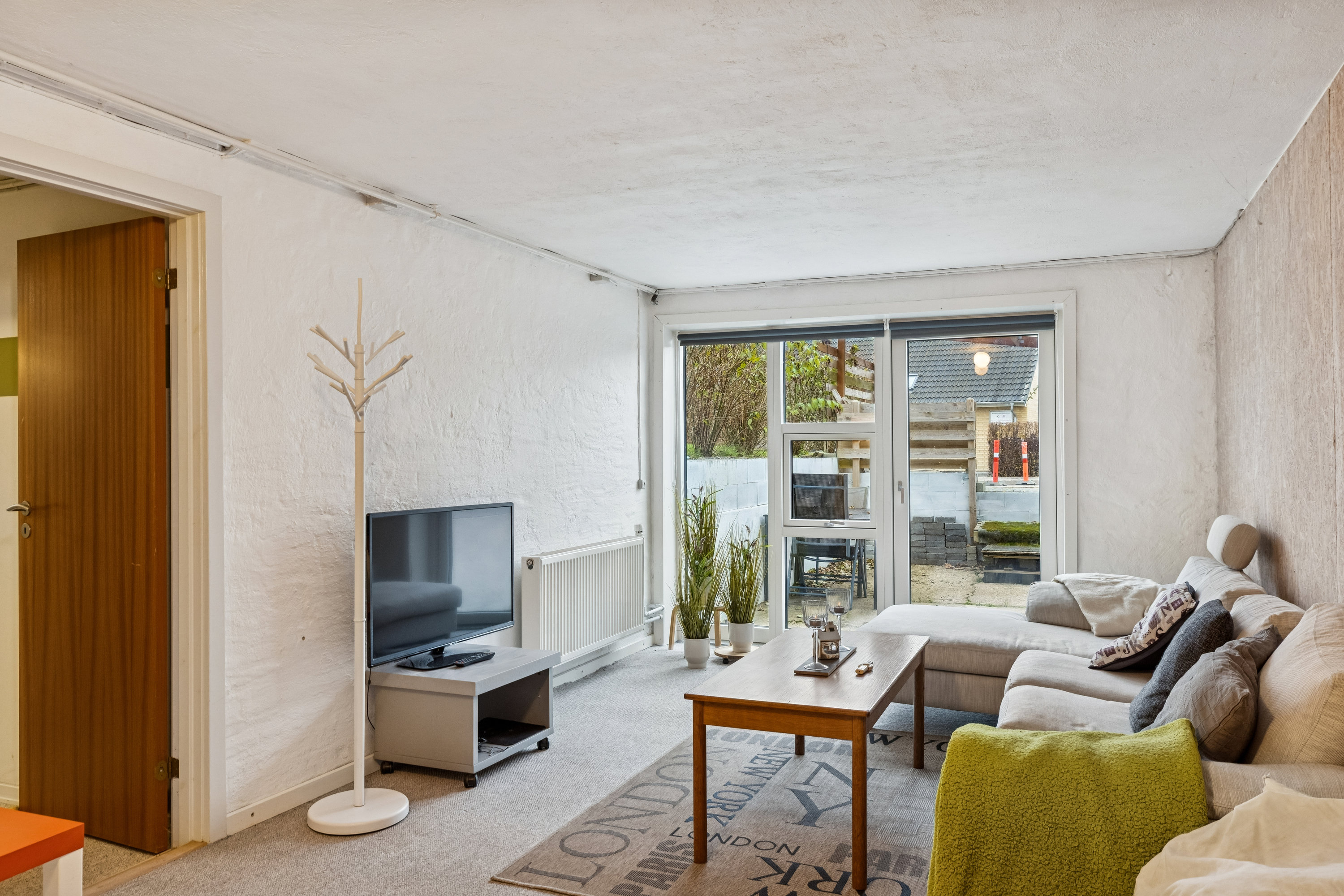 Fremhævet stue billede i fuldskærmstilstand. Billede af Solskrænten 11, 6310 Broager