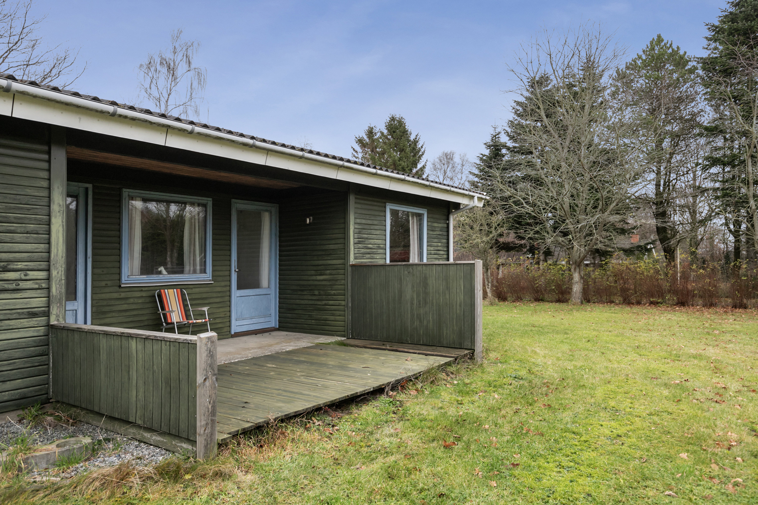 Fremhævet terrasse billede i fuldskærmstilstand. Billede af Fjordparken 76, Lovns, 9640 Farsø