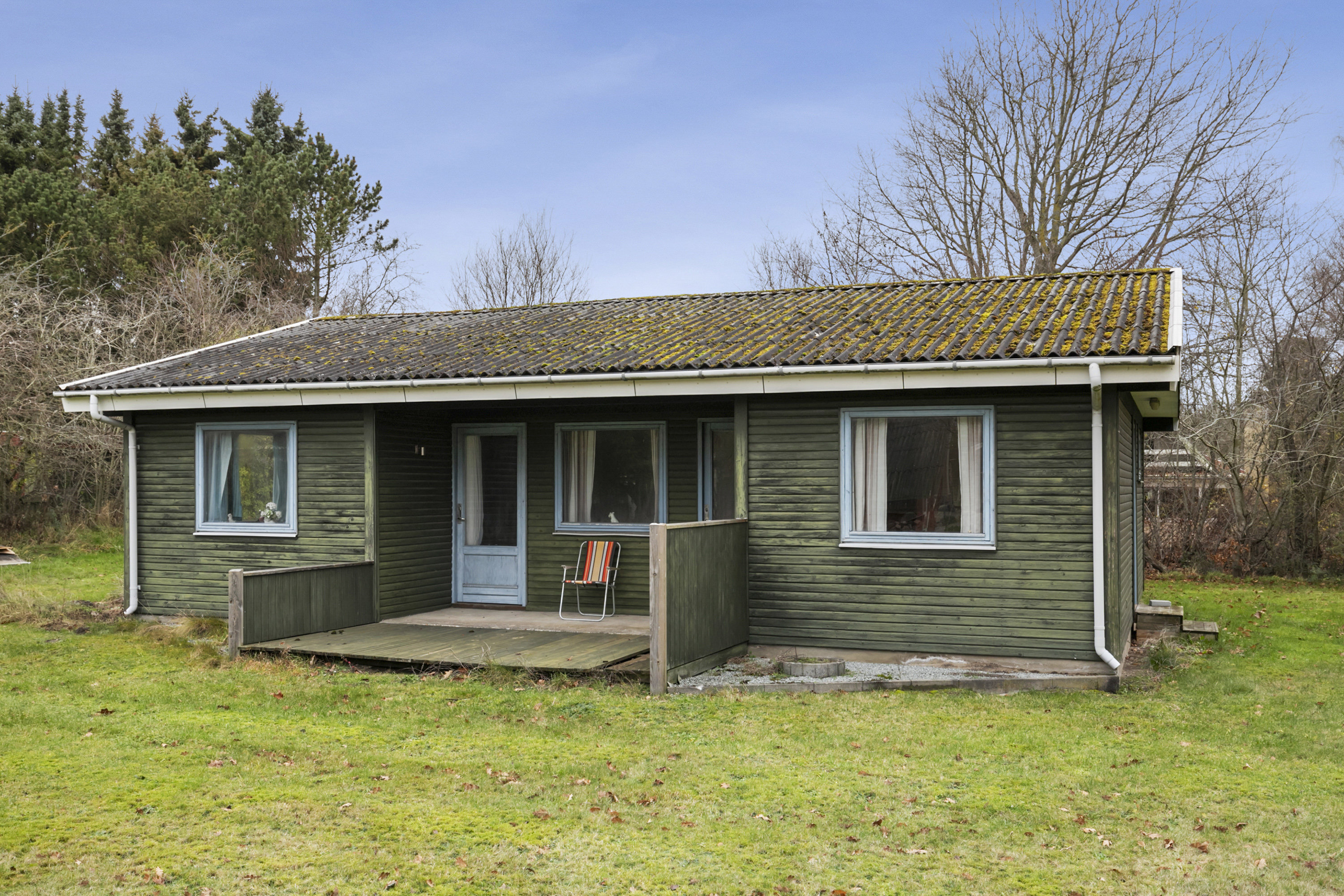 Fremhævet facade billede i fuldskærmstilstand. Billede af Fjordparken 76, Lovns, 9640 Farsø