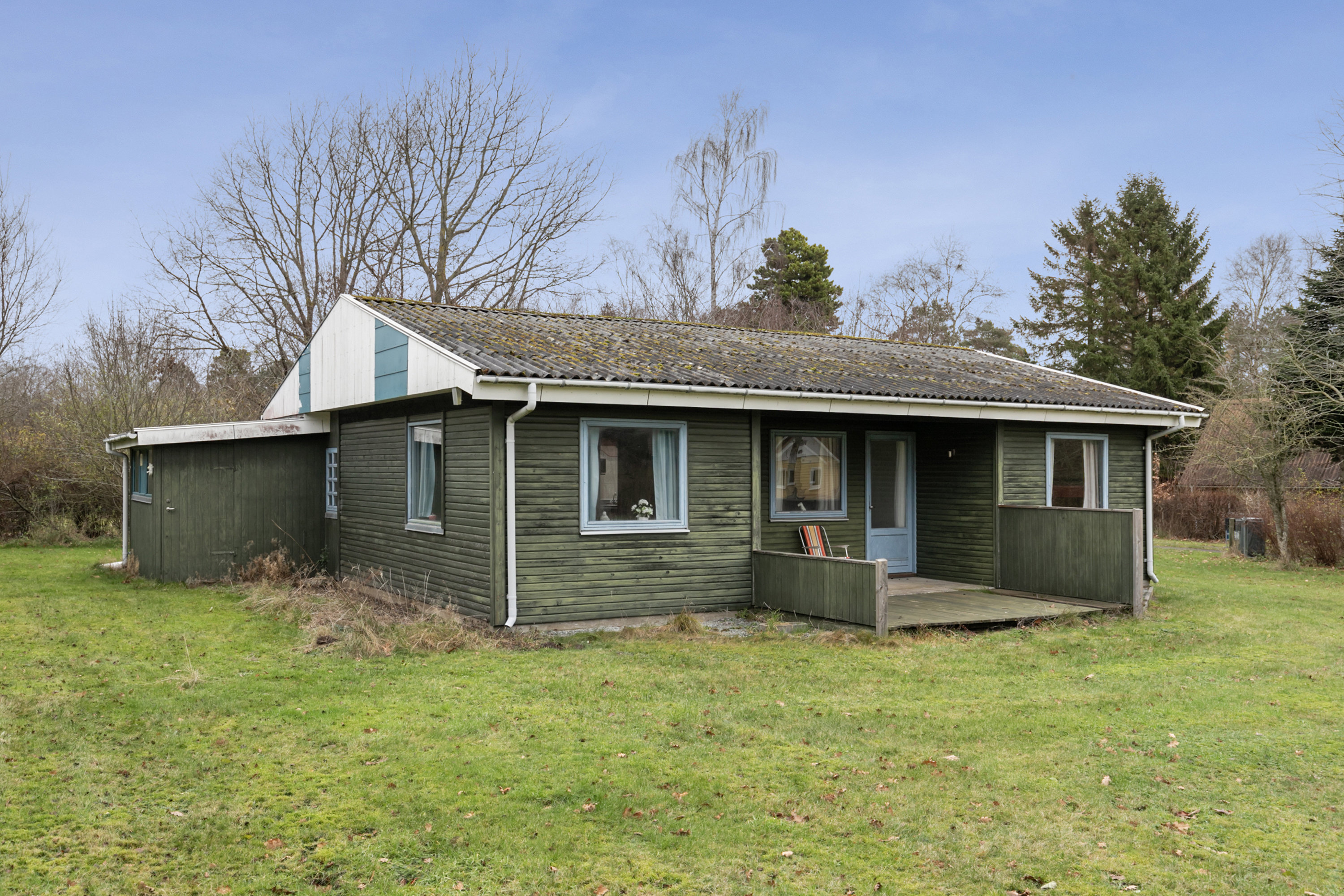 Fremhævet facade billede i fuldskærmstilstand. Billede af Fjordparken 76, Lovns, 9640 Farsø