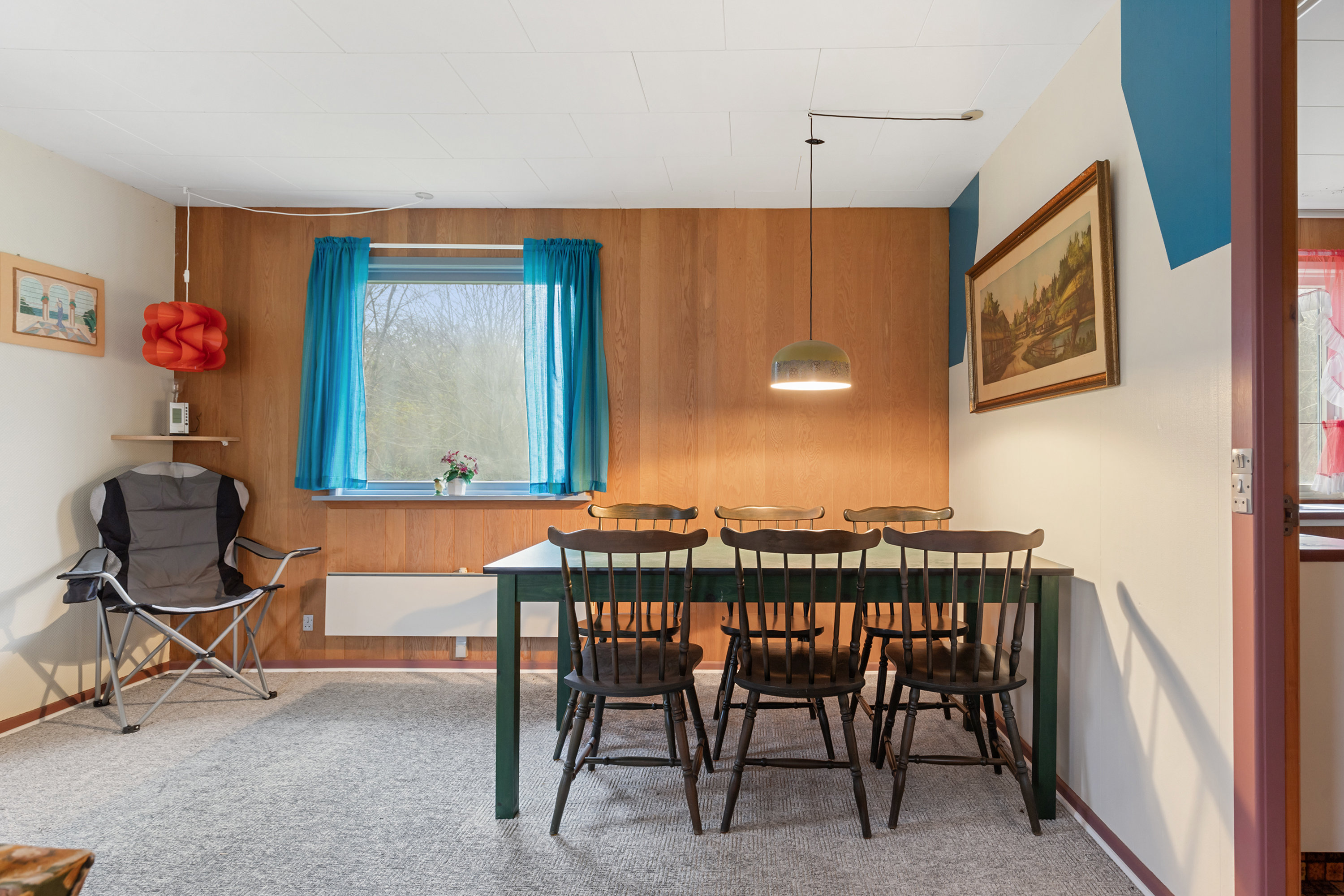 Fremhævet stue billede i fuldskærmstilstand. Billede af Fjordparken 76, Lovns, 9640 Farsø