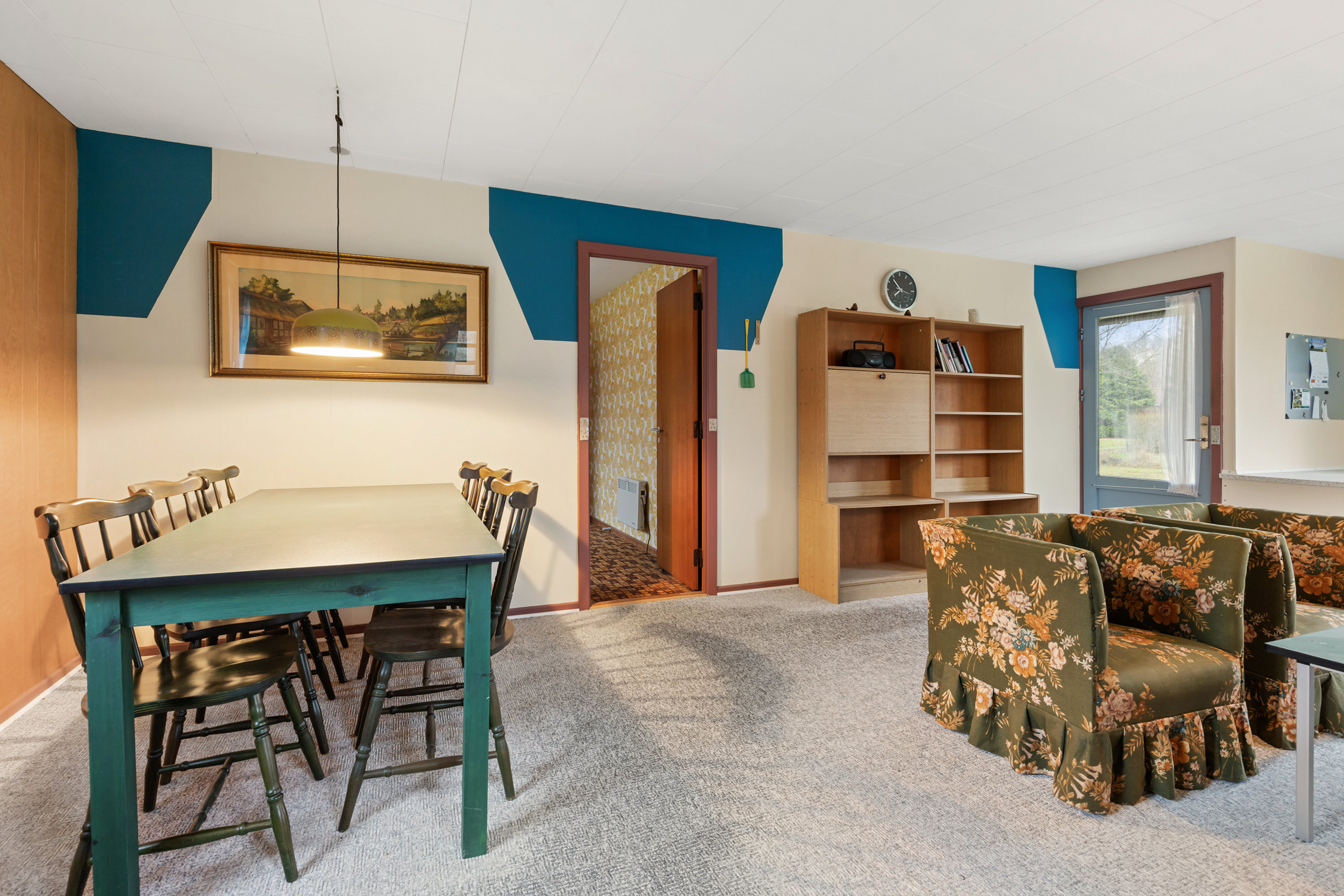 Fremhævet stue billede i fuldskærmstilstand. Billede af Fjordparken 76, Lovns, 9640 Farsø