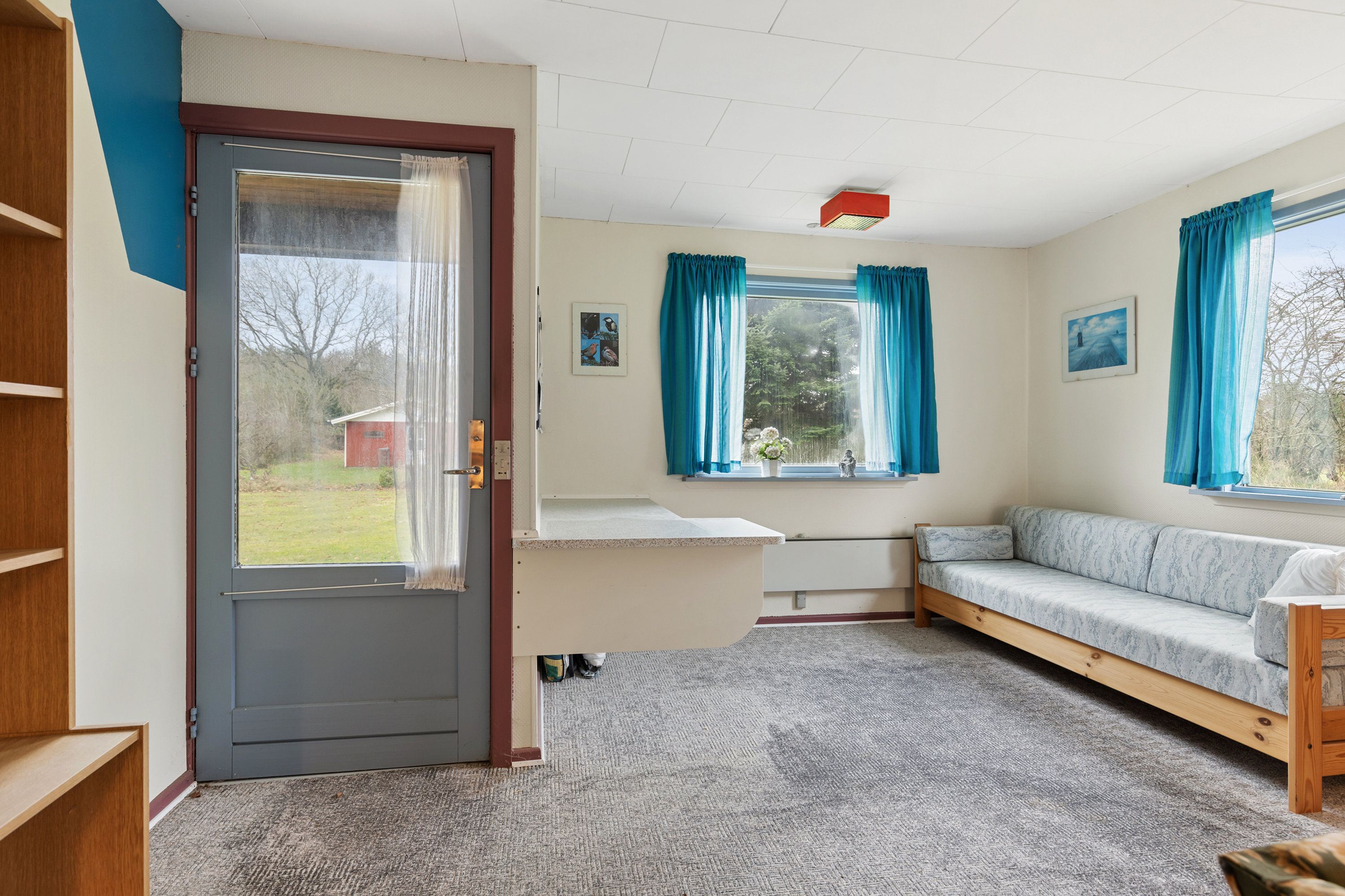 Fremhævet stue billede i fuldskærmstilstand. Billede af Fjordparken 76, Lovns, 9640 Farsø