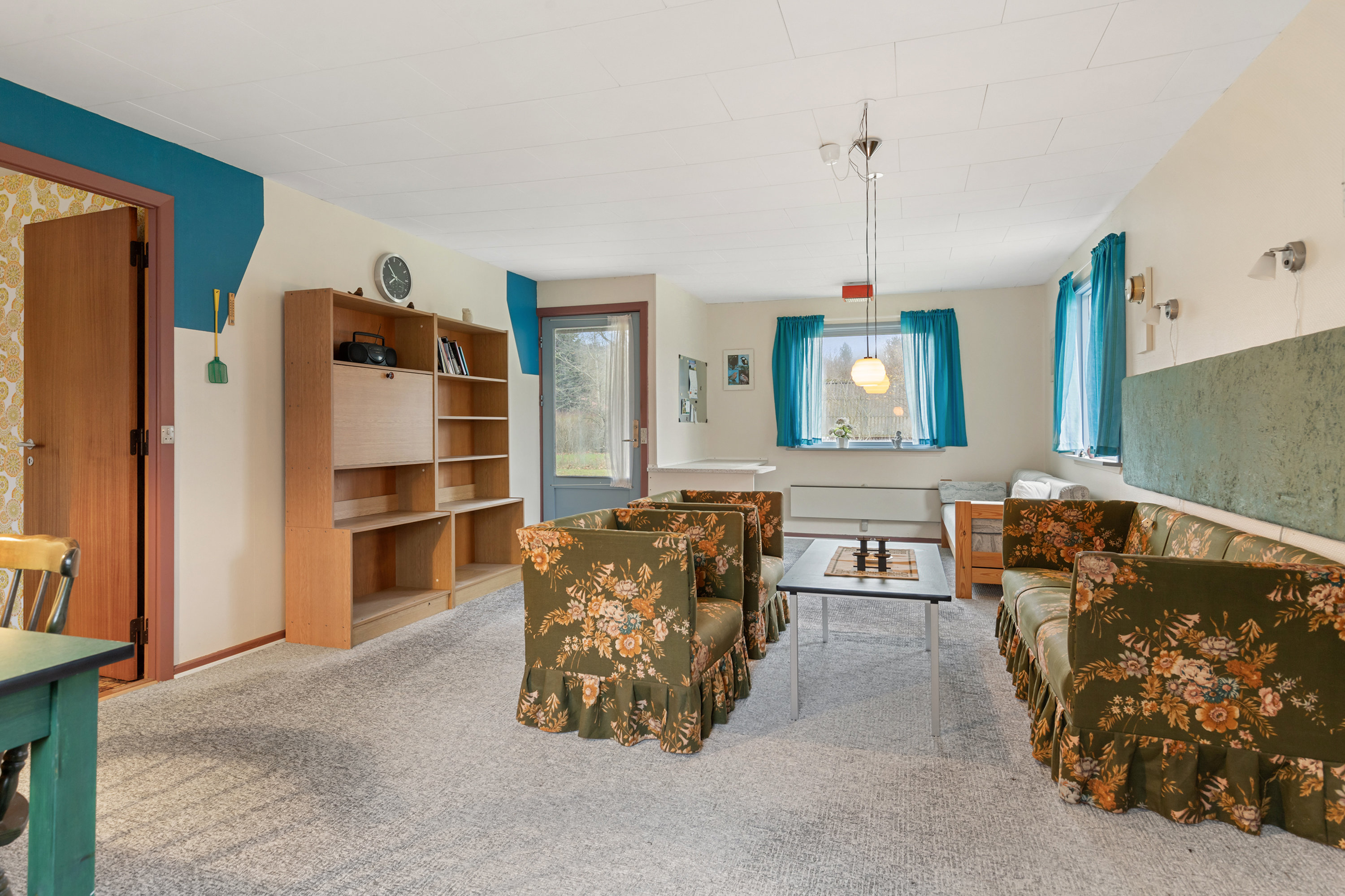 Fremhævet stue billede i fuldskærmstilstand. Billede af Fjordparken 76, Lovns, 9640 Farsø