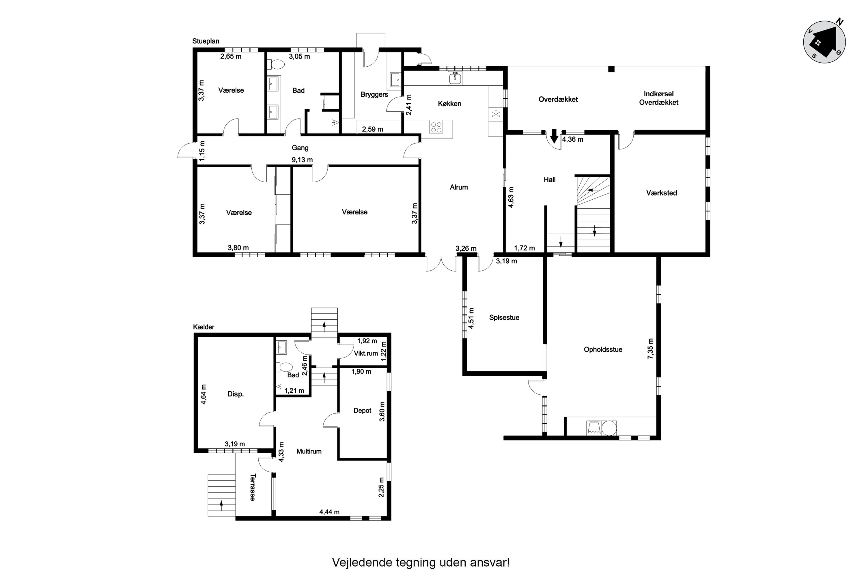 Plantegninger billede af Rosenalle 56, 6920 Videbæk
