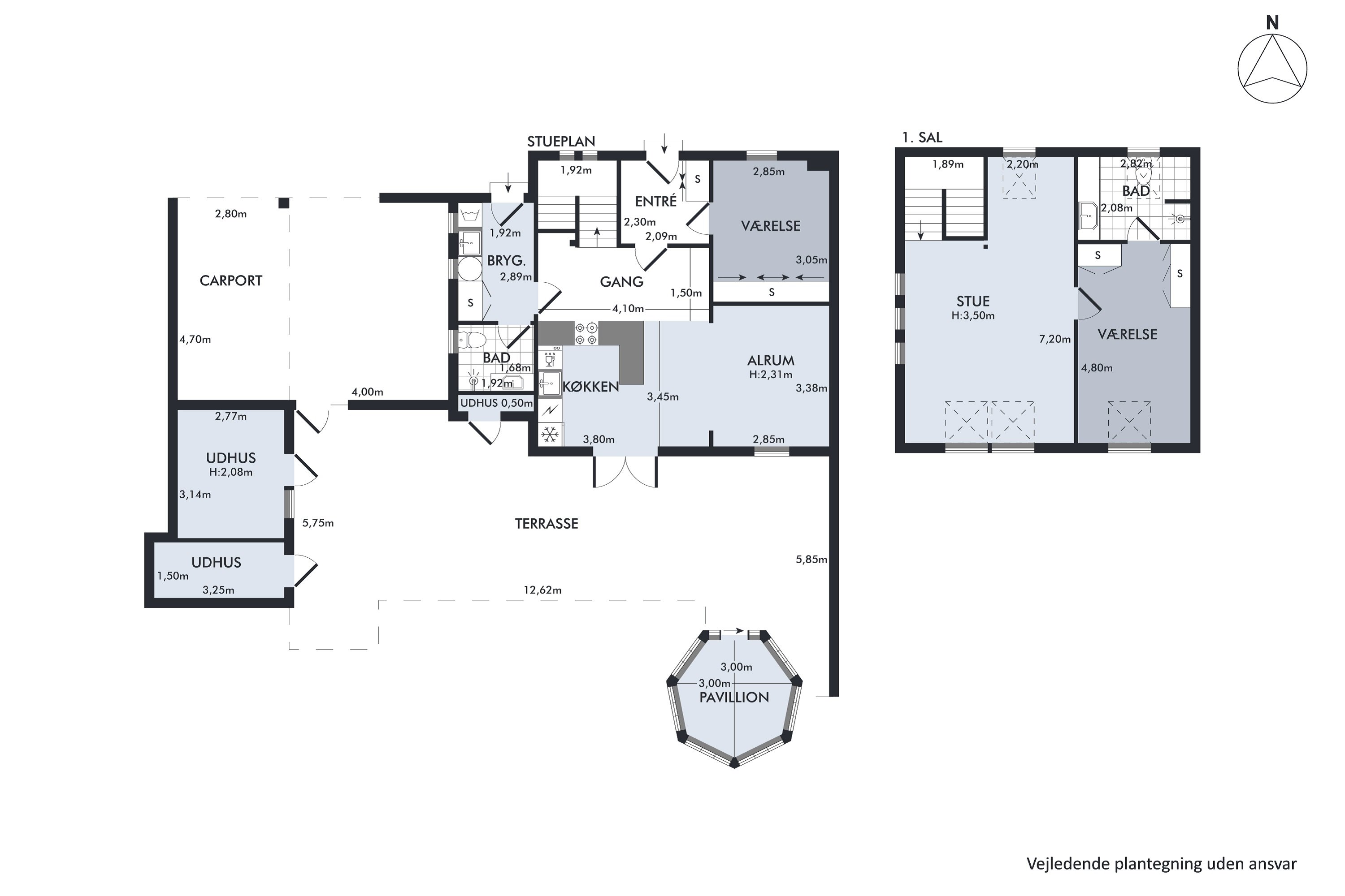 Plantegninger billede af Krokusvej 8, 8400 Ebeltoft