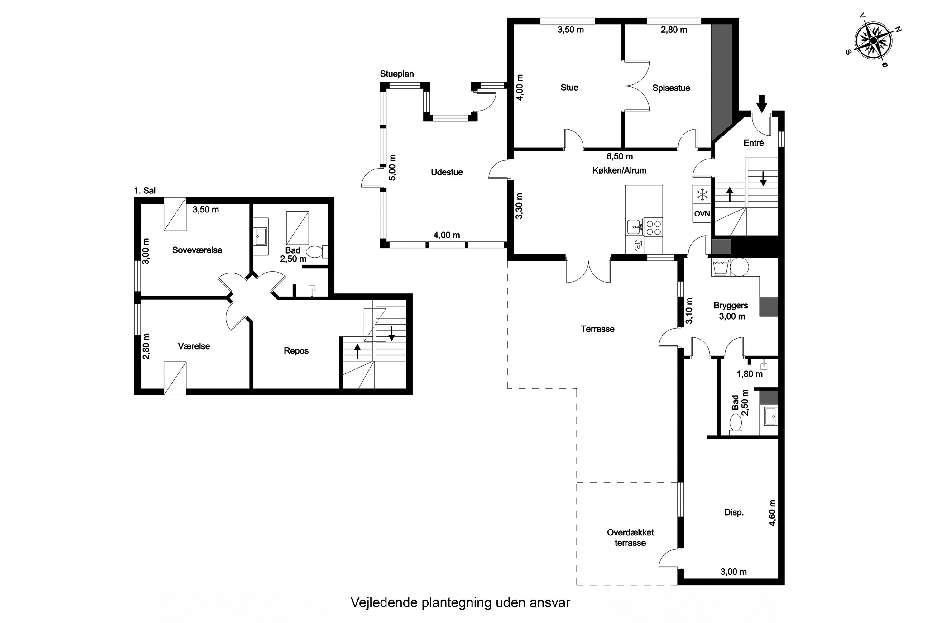 Plantegninger billede af Torvegade 19, 7600 Struer