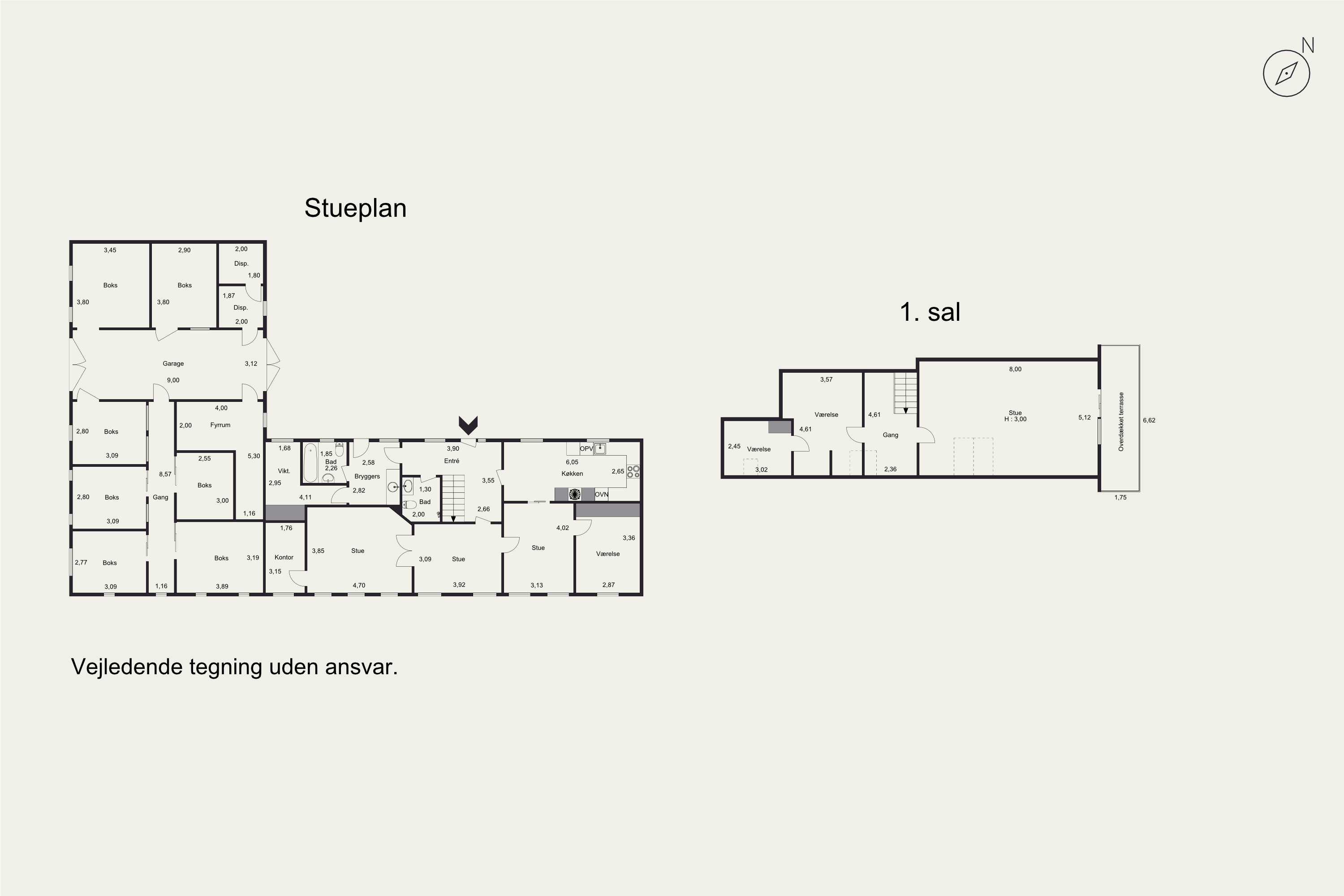 Plantegninger billede af Møllevej 1, Gørklint, 6670 Holsted