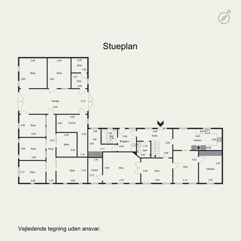 Plantegninger billede af Møllevej 1, Gørklint, 6670 Holsted