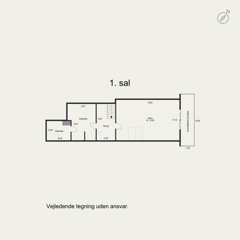 Plantegninger billede af Møllevej 1, Gørklint, 6670 Holsted