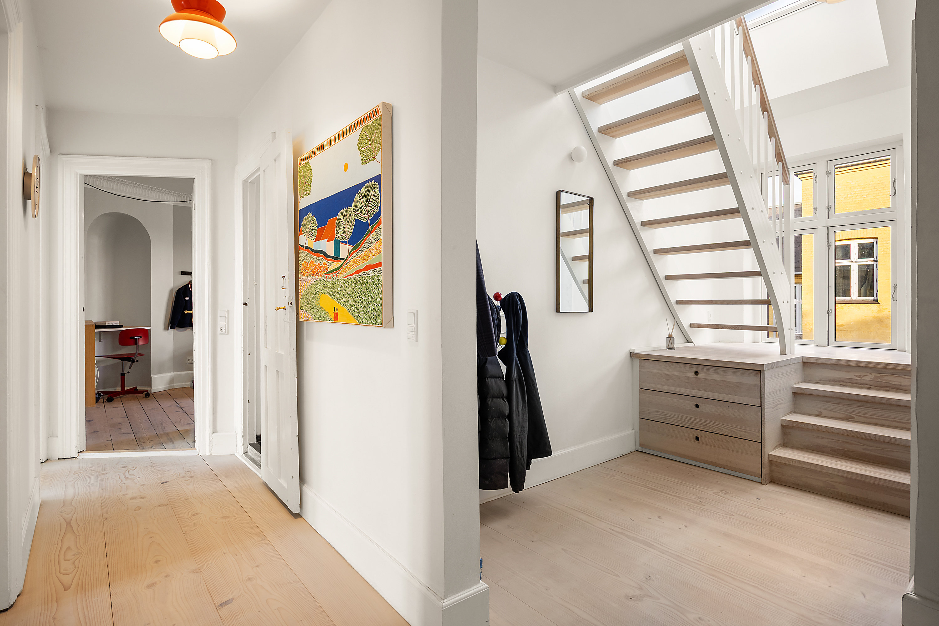 Fremhævet gang billede i fuldskærmstilstand. Billede af Gammeltoftsgade 18, 5. tv., 1355 København K