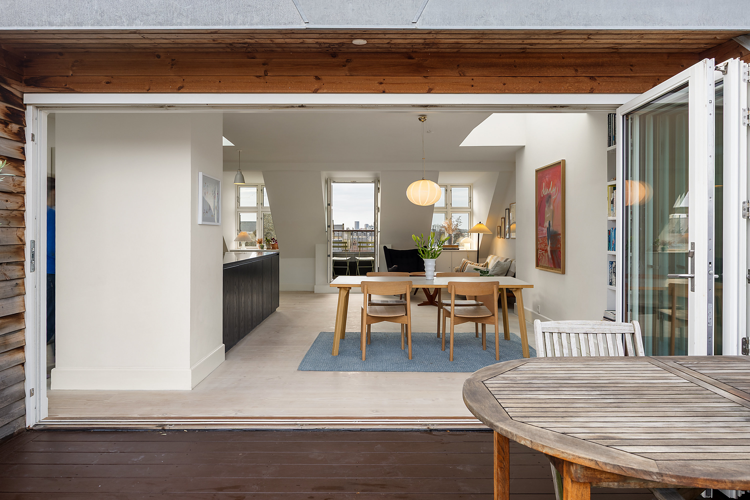 Fremhævet terrasse billede i fuldskærmstilstand. Billede af Gammeltoftsgade 18, 5. tv., 1355 København K