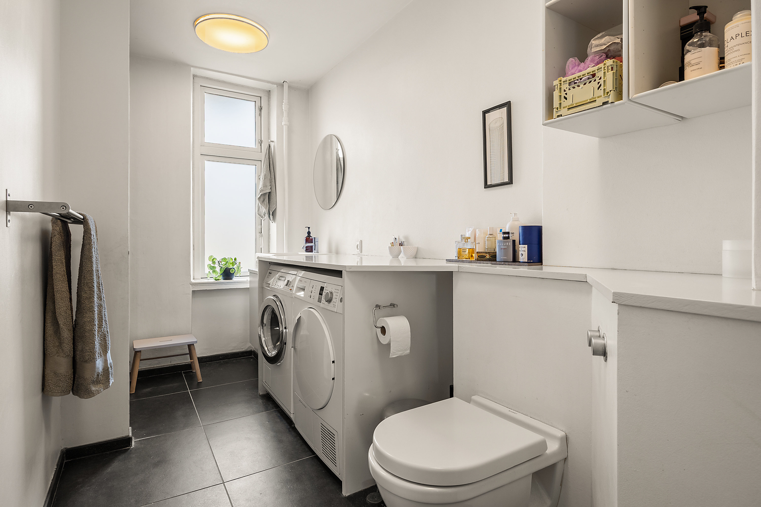 Fremhævet badeværelse billede i fuldskærmstilstand. Billede af Gammeltoftsgade 18, 5. tv., 1355 København K