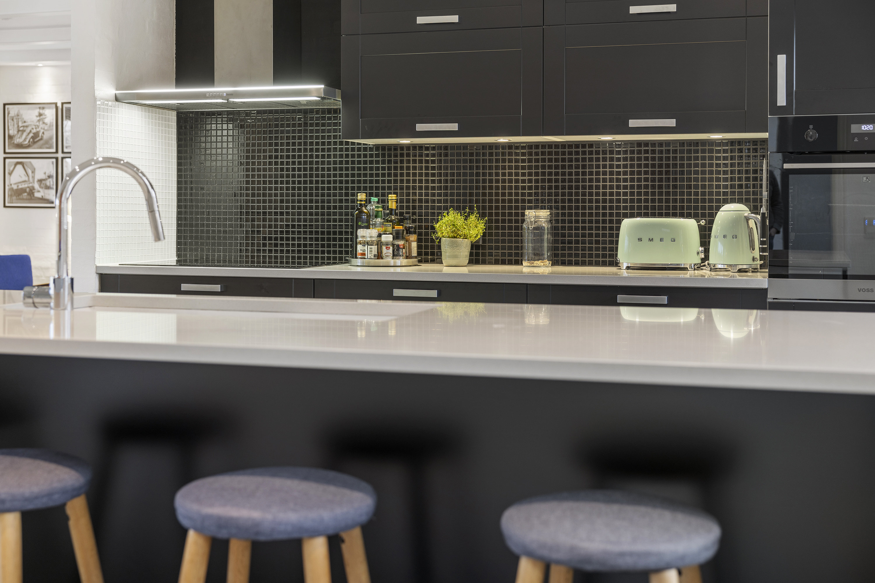 Fremhævet køkken billede i fuldskærmstilstand. Billede af Østeralle 64, 9300 Sæby