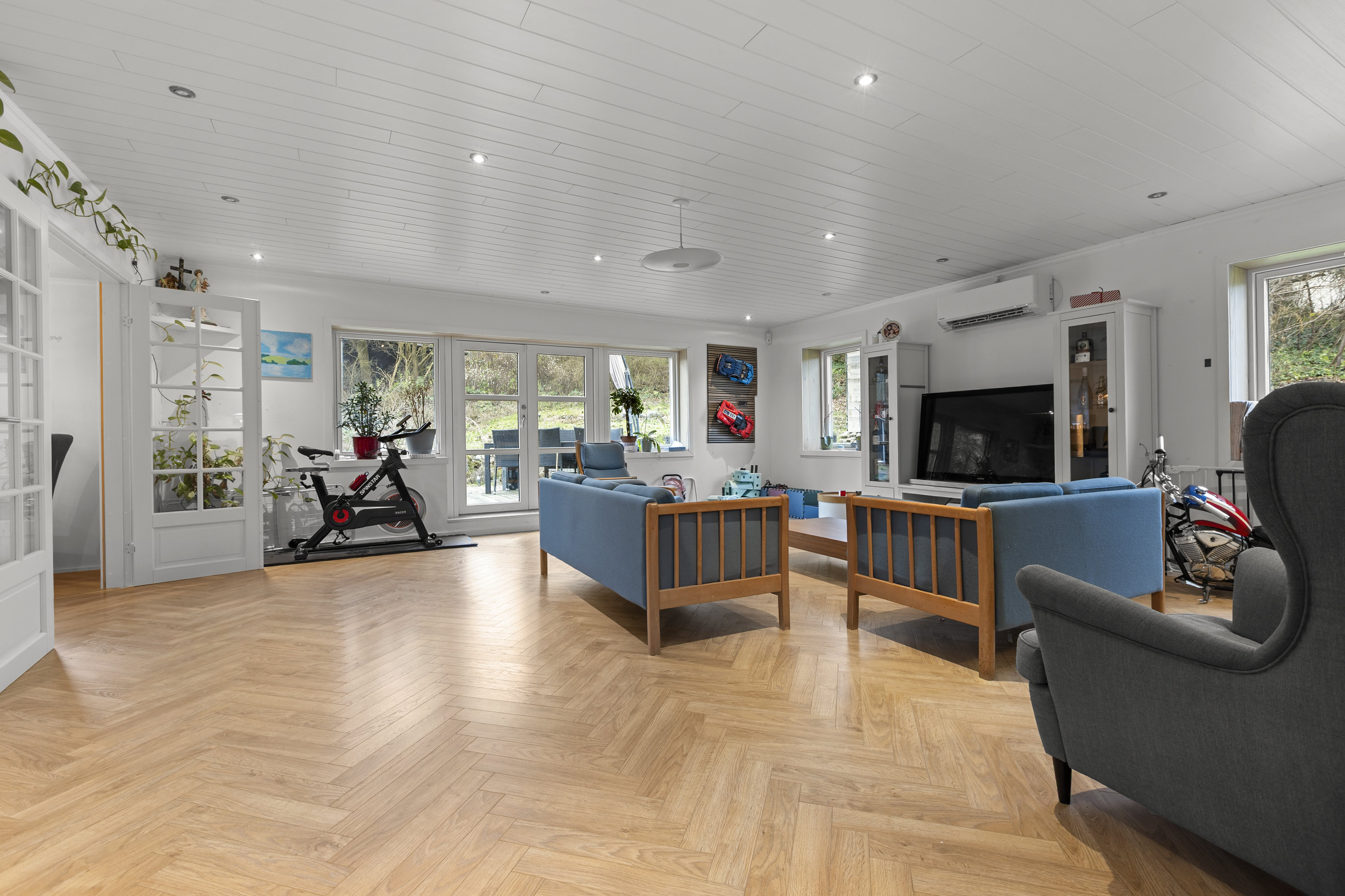 Fremhævet stue billede i fuldskærmstilstand. Billede af Hovedgaden 106, 4295 Stenlille