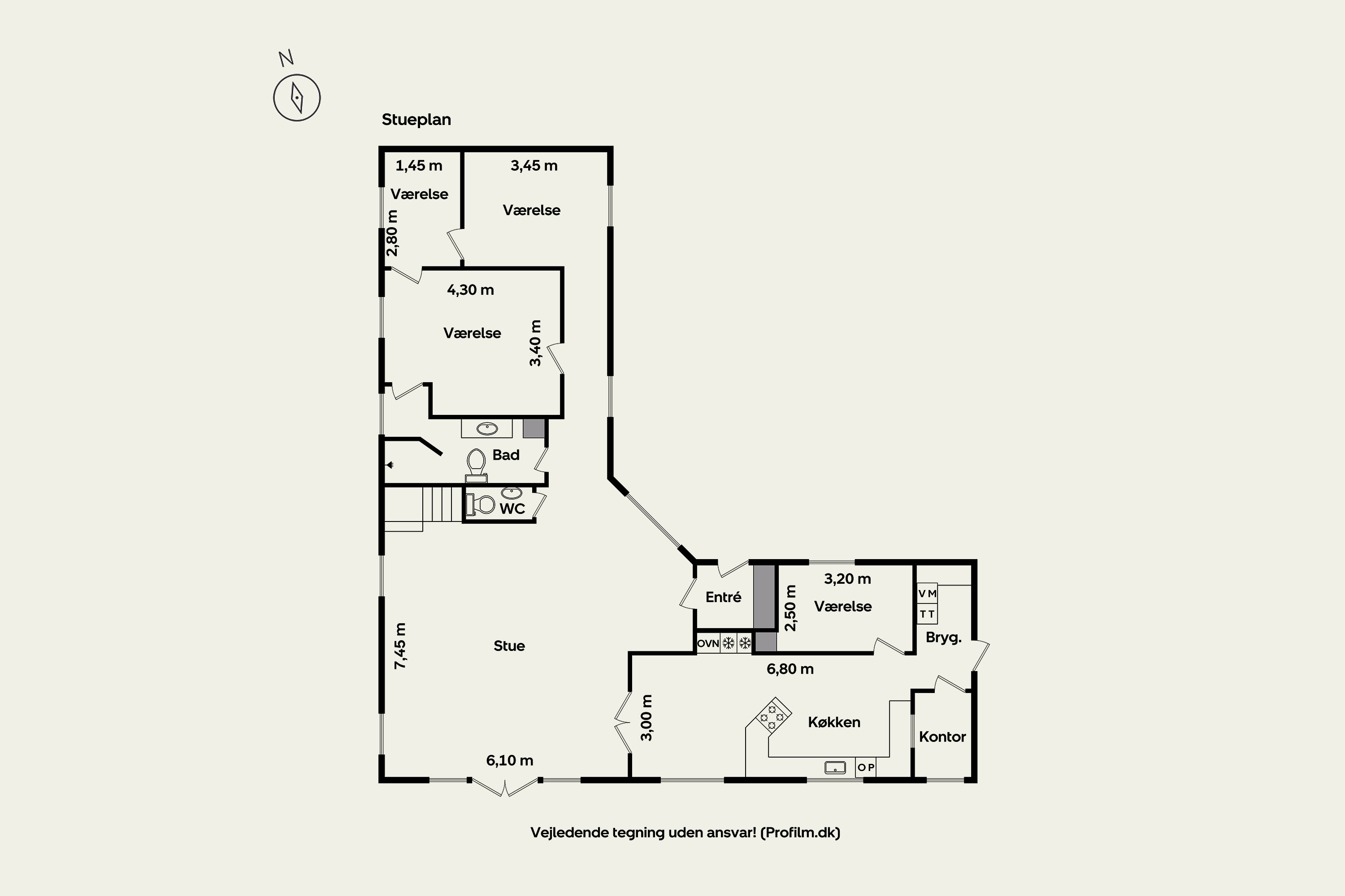 Plantegninger billede af Hovedgaden 106, 4295 Stenlille