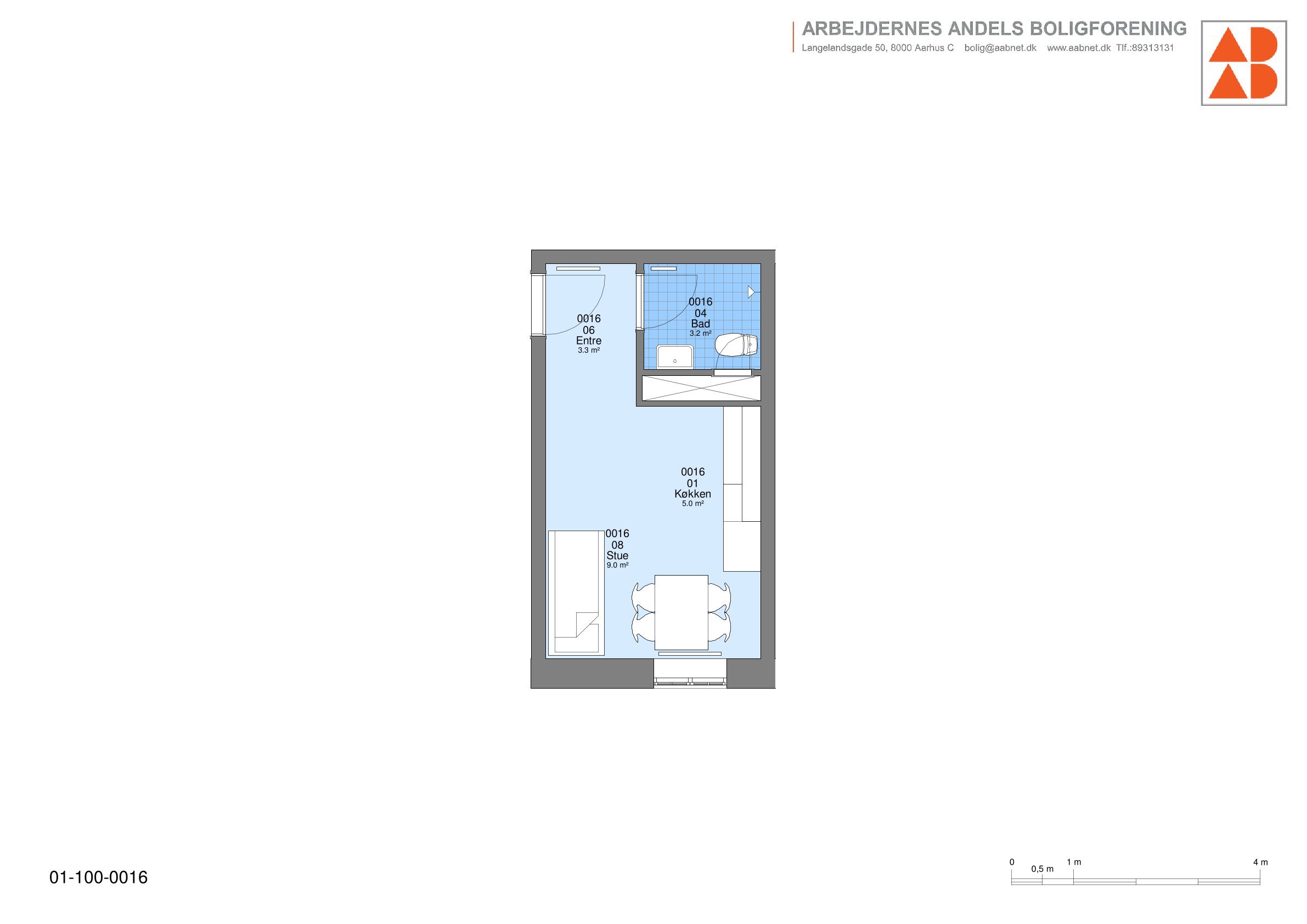 Plantegninger billede af Bindesbølls Allé 22, st.. 1., 8240 Risskov