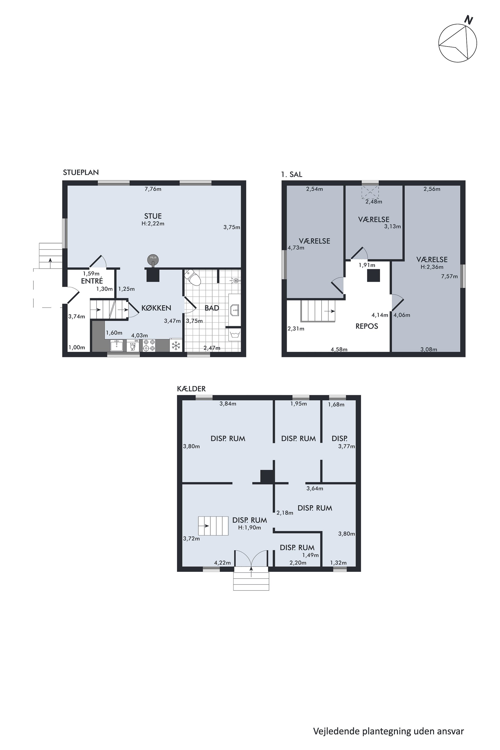 Plantegninger billede af Skræddergyden 13, Skjød, 8450 Hammel