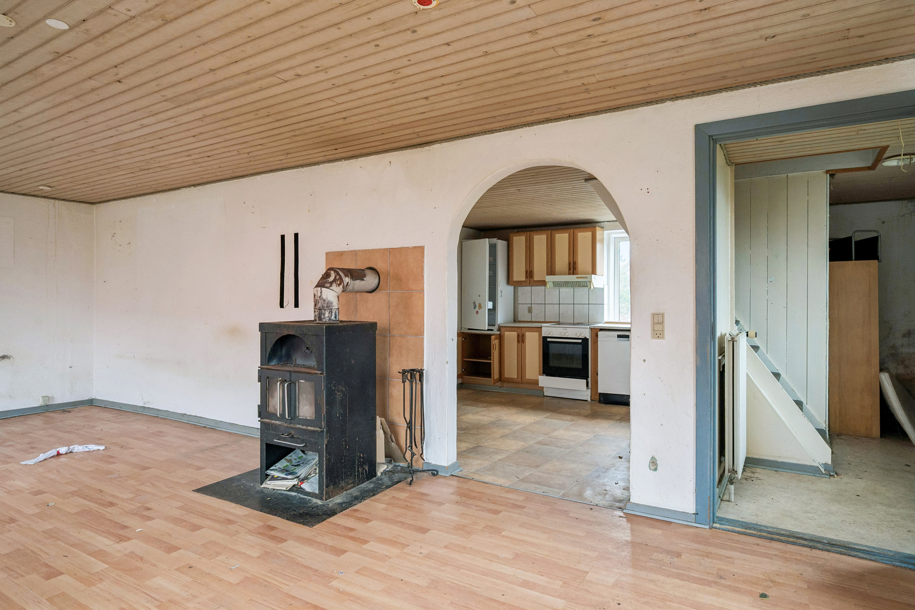 Fremhævet stue billede i fuldskærmstilstand. Billede af Skræddergyden 13, Skjød, 8450 Hammel