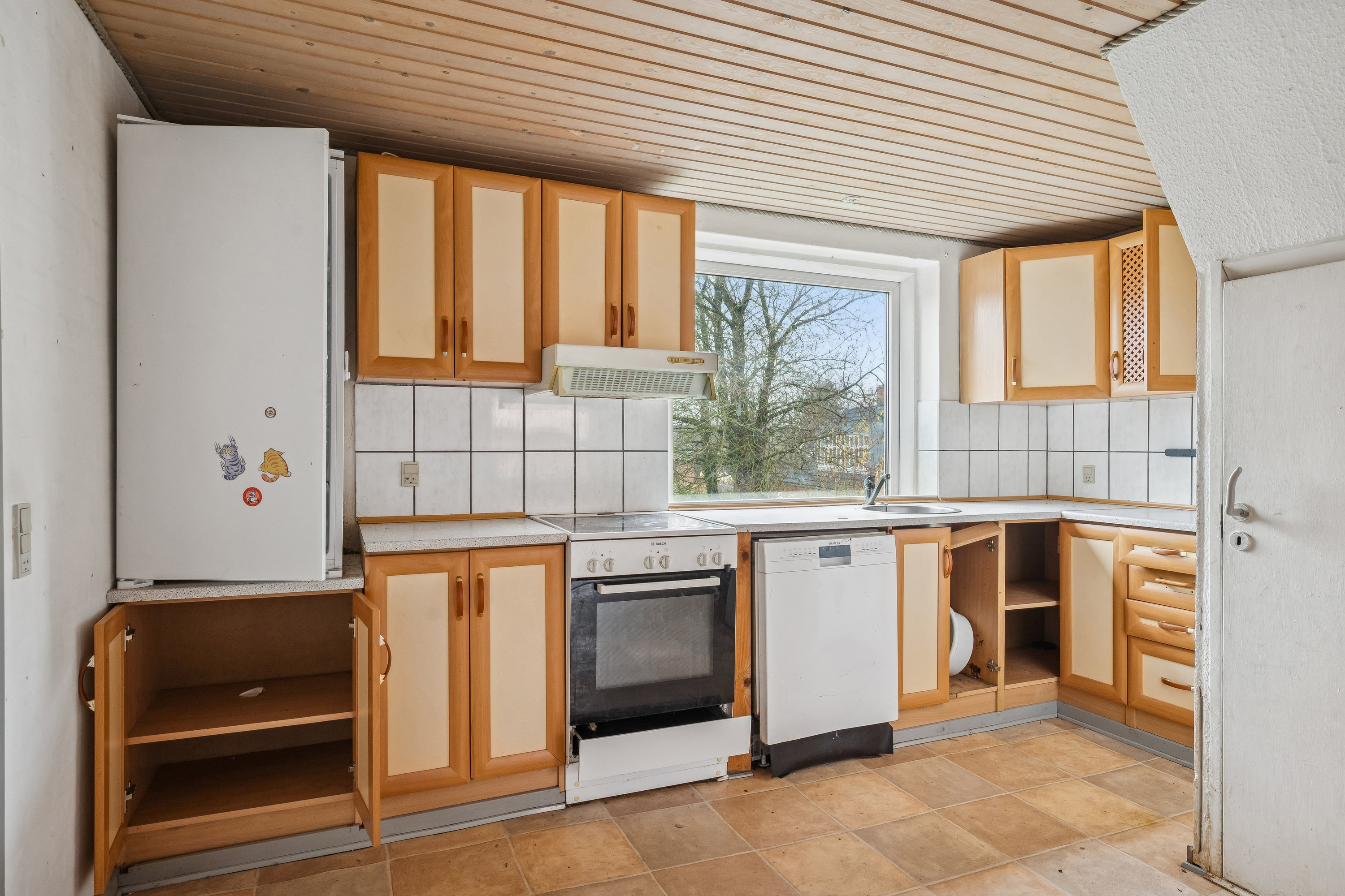 Fremhævet køkken billede i fuldskærmstilstand. Billede af Skræddergyden 13, Skjød, 8450 Hammel