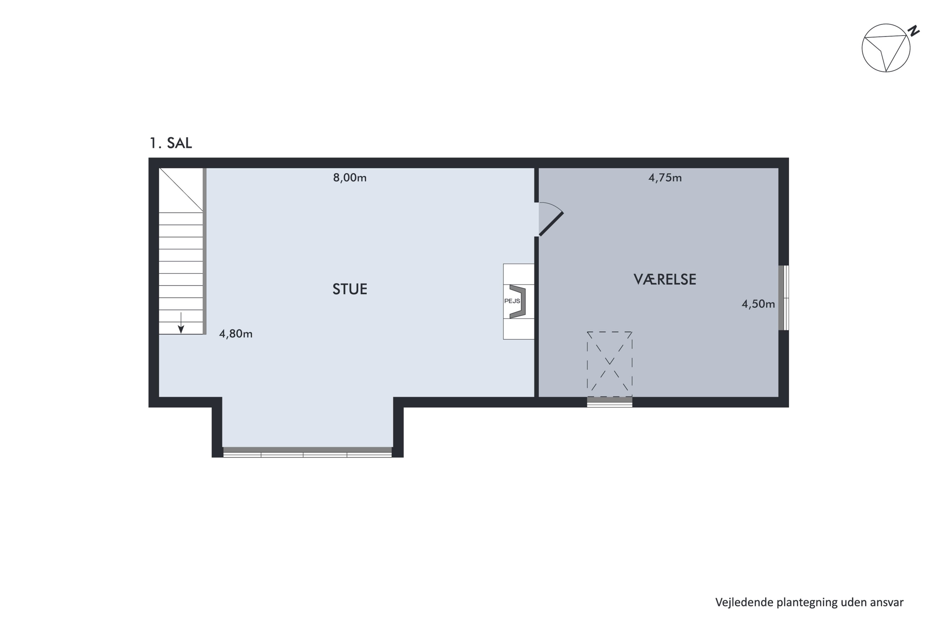 Plantegninger billede af Lillegade 12, Hald, 8983 Gjerlev J