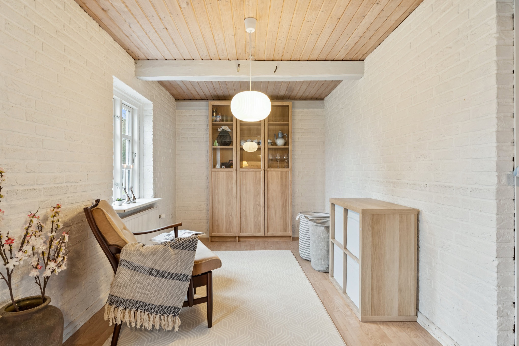 Fremhævet stue billede i fuldskærmstilstand. Billede af Lillegade 12, Hald, 8983 Gjerlev J