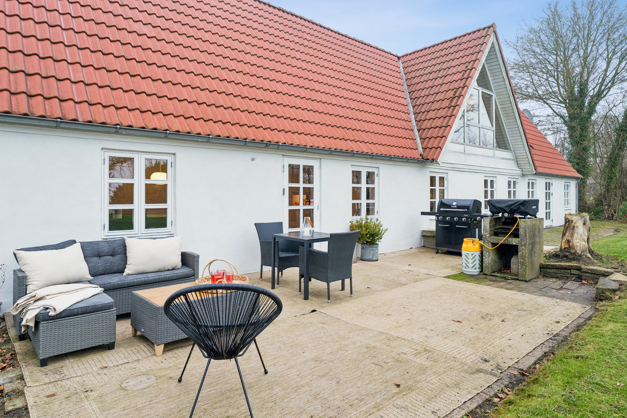 Fremhævet terrasse billede i fuldskærmstilstand. Billede af Lillegade 12, Hald, 8983 Gjerlev J