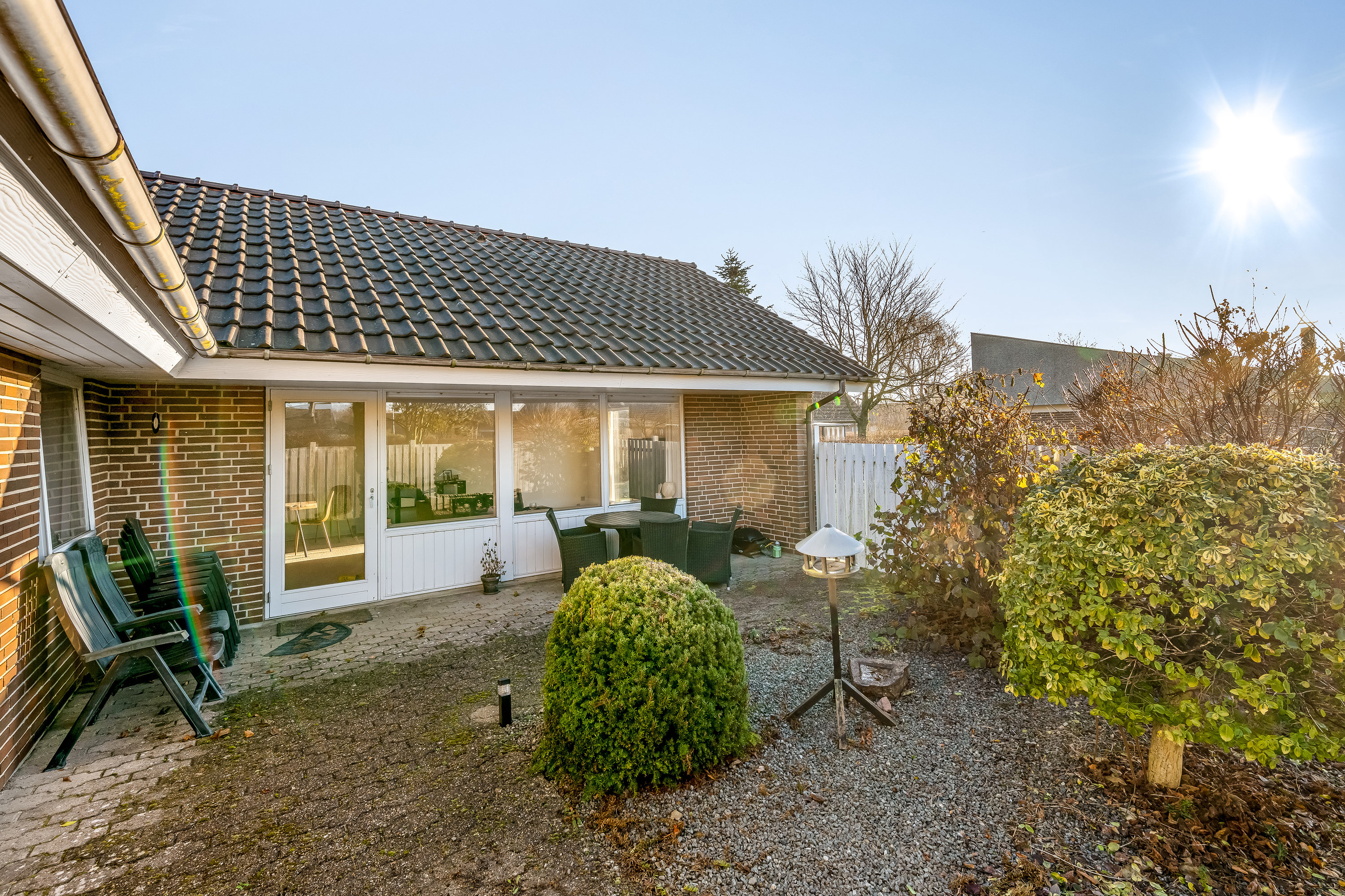 Fremhævet have billede i fuldskærmstilstand. Billede af Åbrinken 42, 6900 Skjern