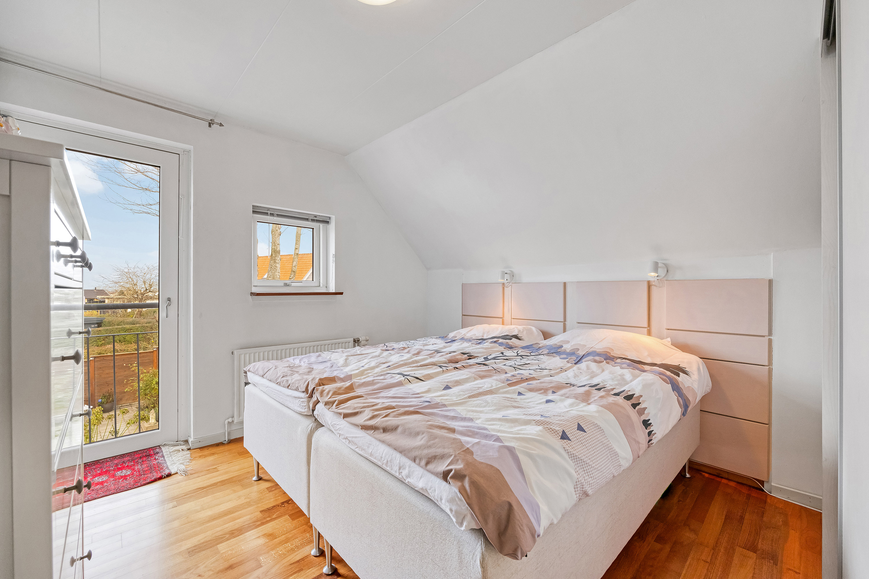 Fremhævet soveværelse billede i fuldskærmstilstand. Billede af Bakkebo 68, 3550 Slangerup