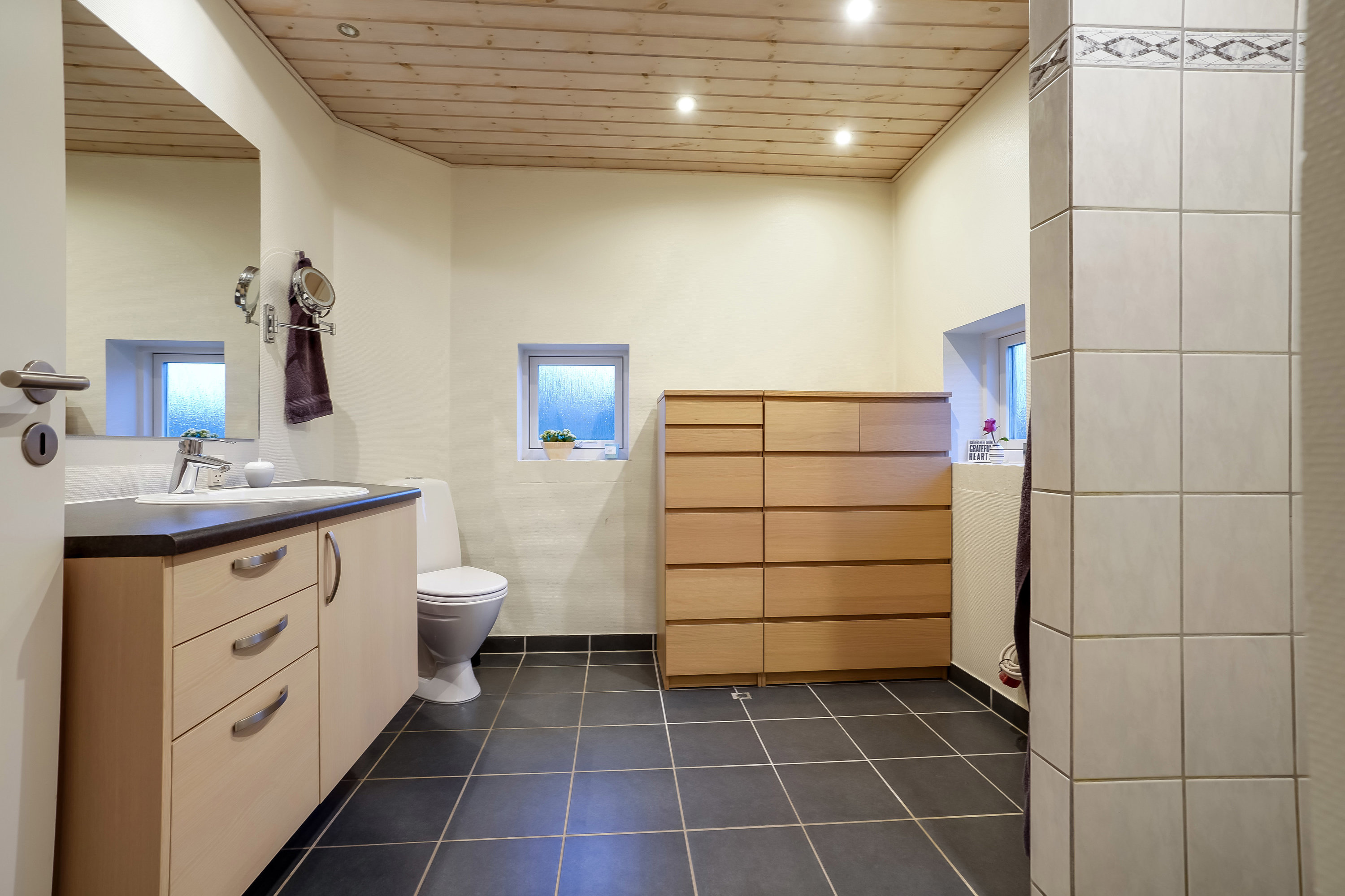 Fremhævet toilet billede i fuldskærmstilstand. Billede af Sydmarksvej 13, Verninge, 5690 Tommerup