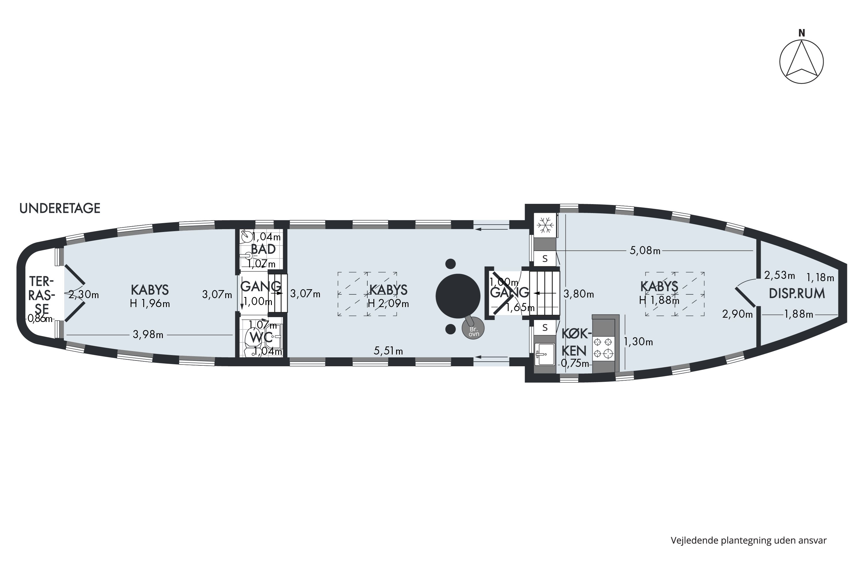 Plantegninger billede af Refshalevej 141G, 1432 København K