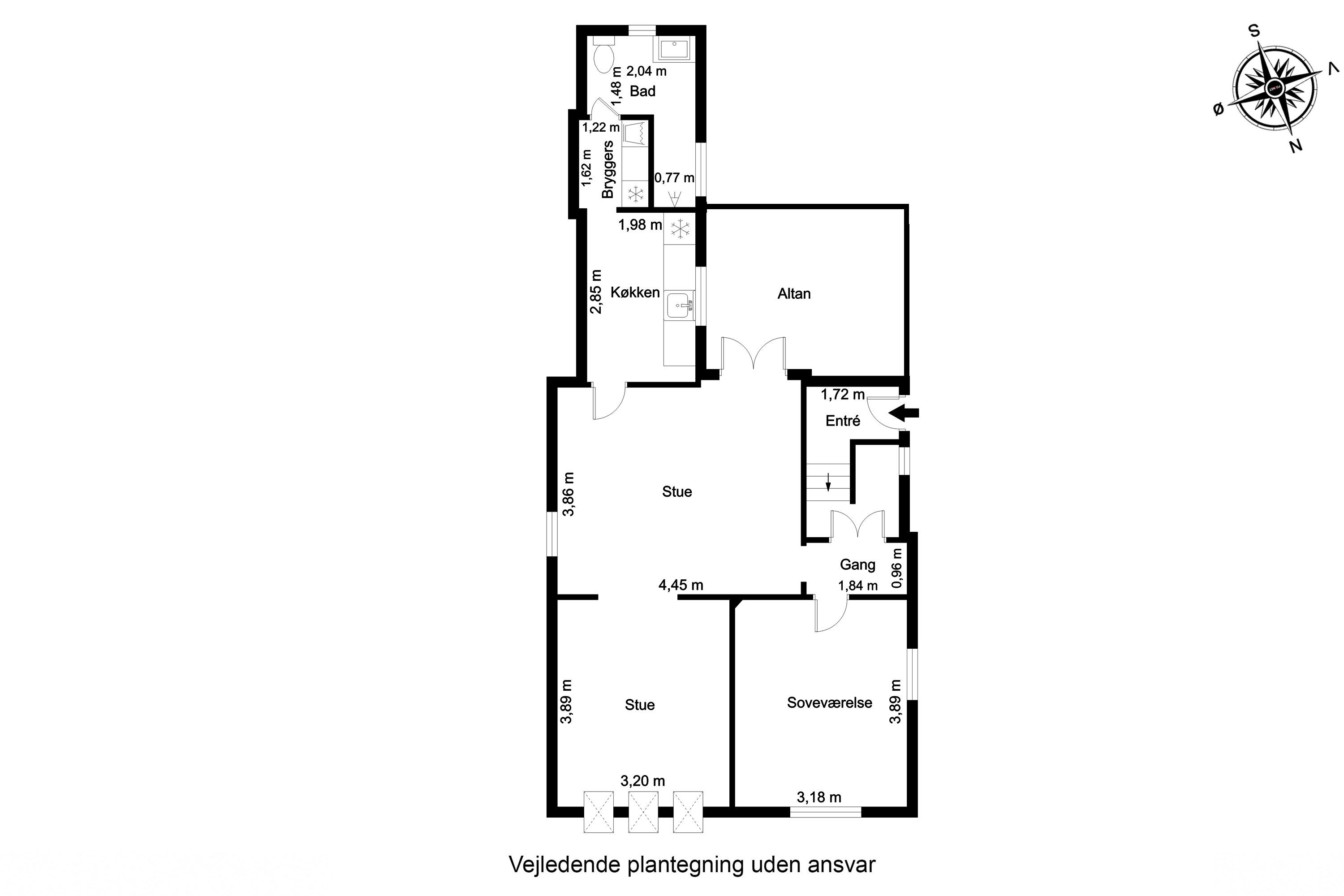 Plantegninger billede af Kastanievej 12, 1., 5230 Odense M