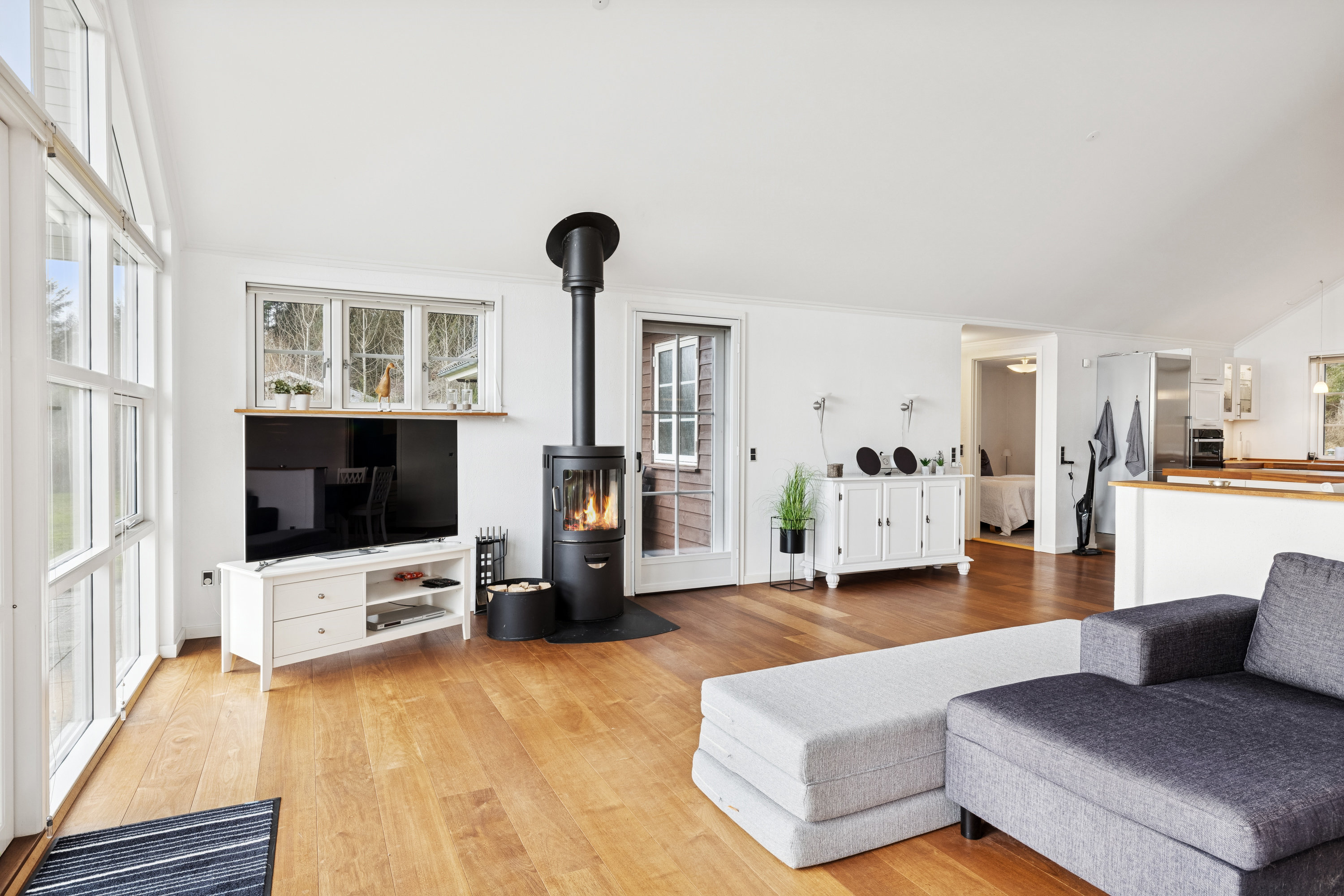 Fremhævet stue billede i fuldskærmstilstand. Billede af Venøvej 33, Ørslevkl Sø, 7840 Højslev