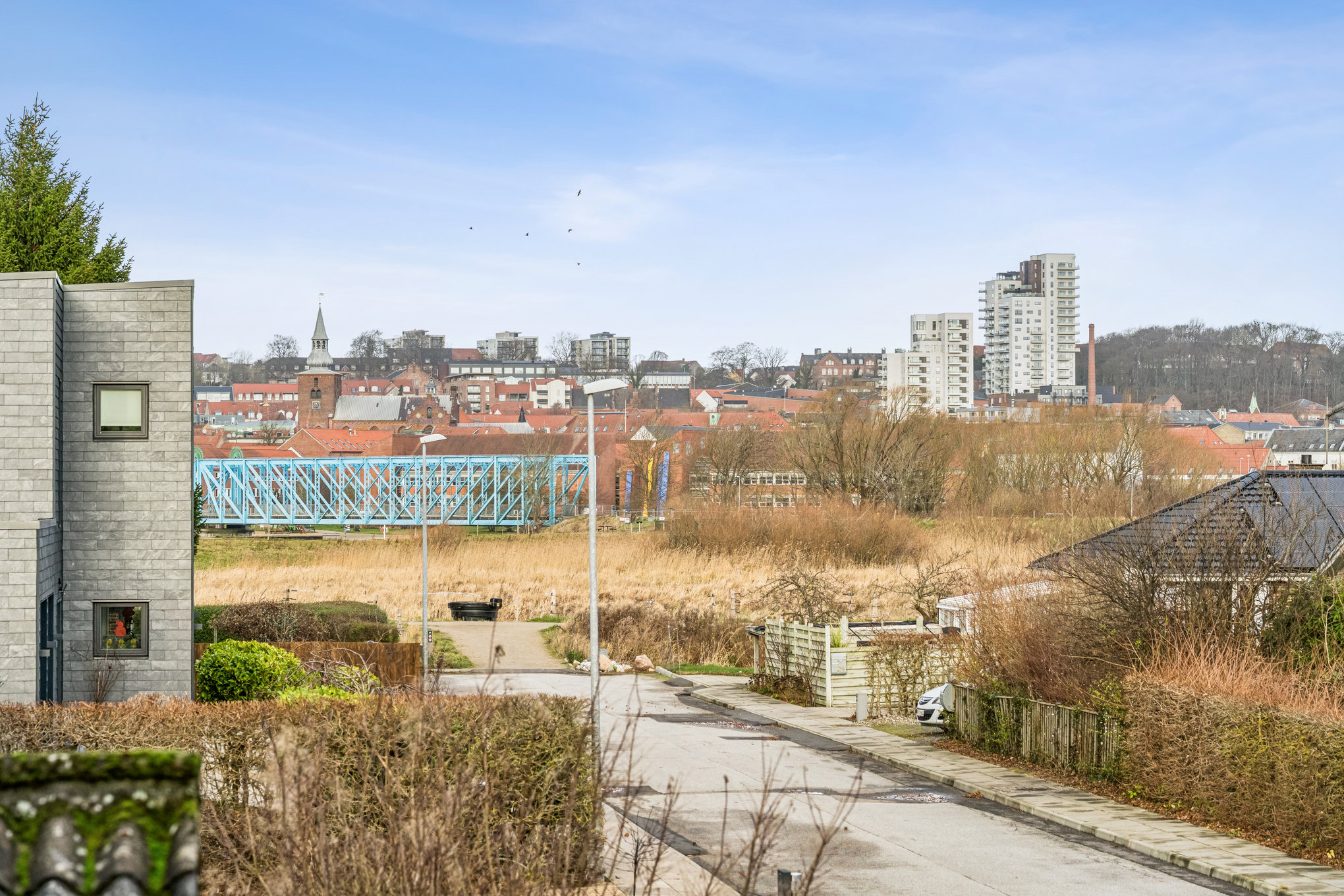 Fremhævet udsigt billede i fuldskærmstilstand. Billede af Vænget 15, 8940 Randers SV