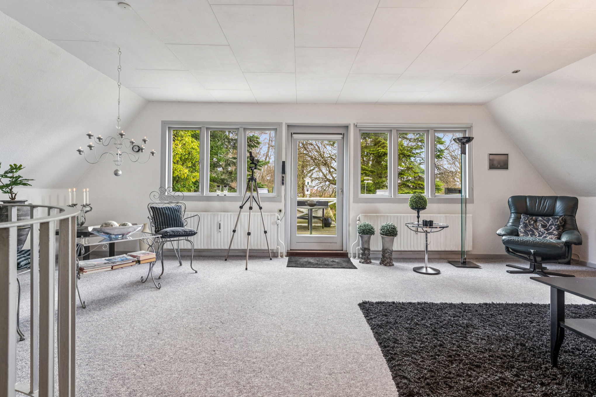 Fremhævet stue billede i fuldskærmstilstand. Billede af Vænget 15, 8940 Randers SV