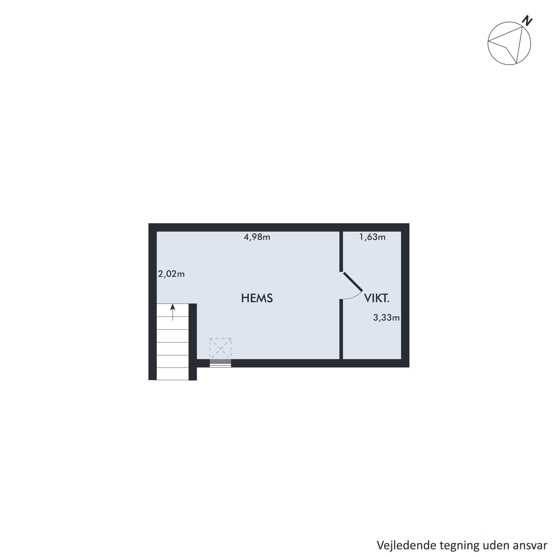 Plantegninger billede af Lindevangsvej 5, 2. th., 8240 Risskov