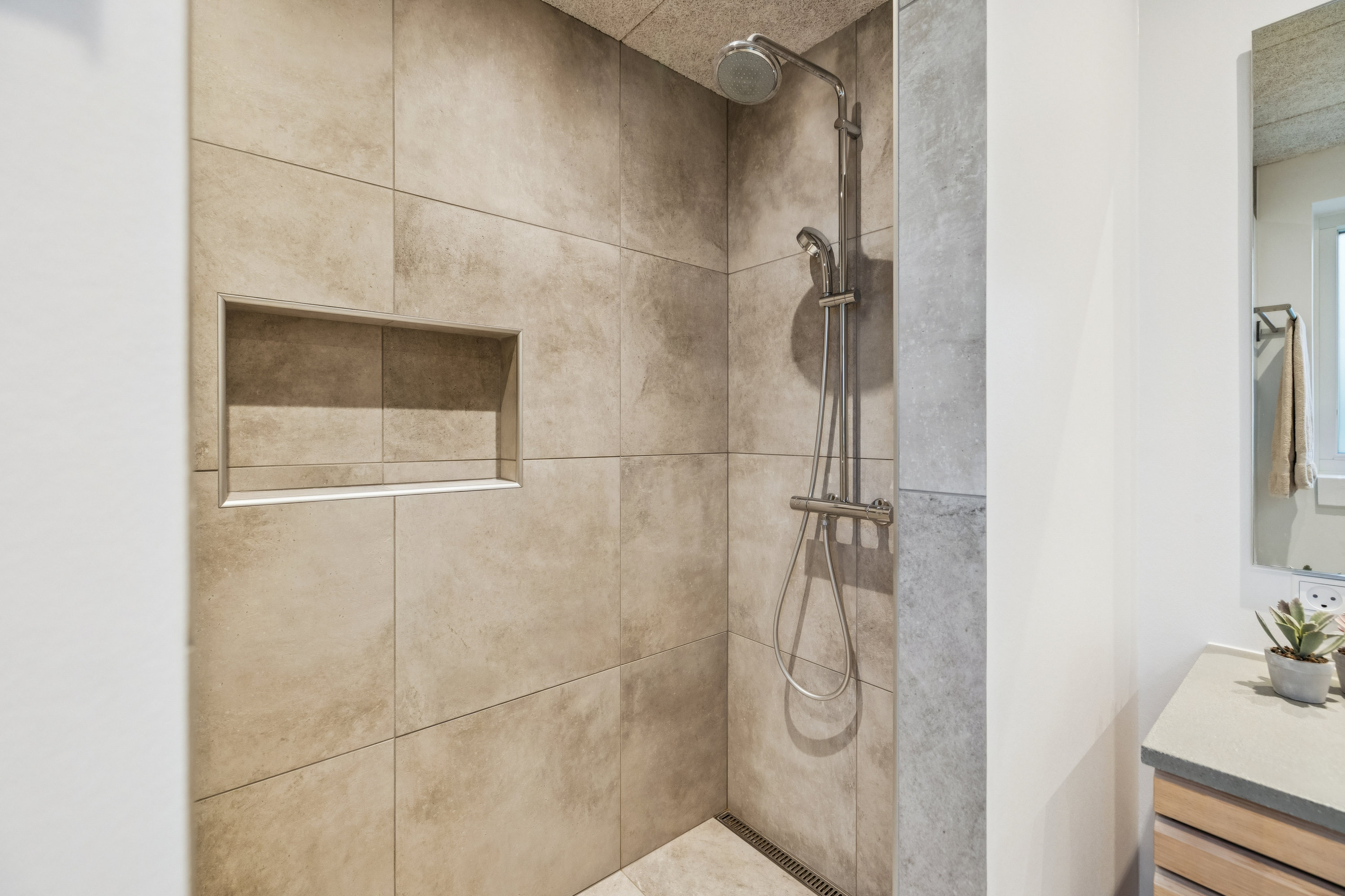 Fremhævet badeværelse billede i fuldskærmstilstand. Billede af Thit Jensens Vej 16, 9500 Hobro