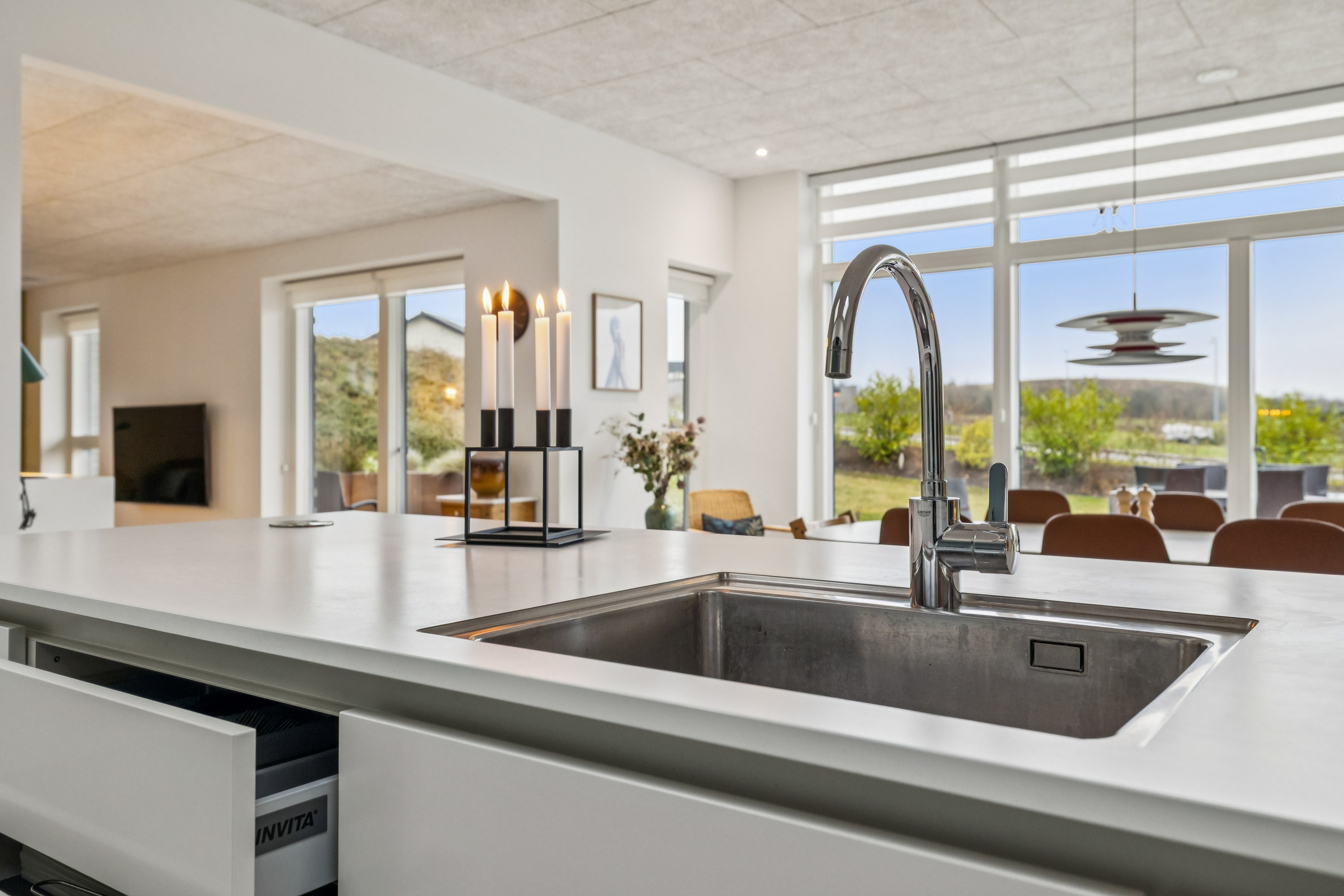 Fremhævet køkken billede i fuldskærmstilstand. Billede af Thit Jensens Vej 16, 9500 Hobro