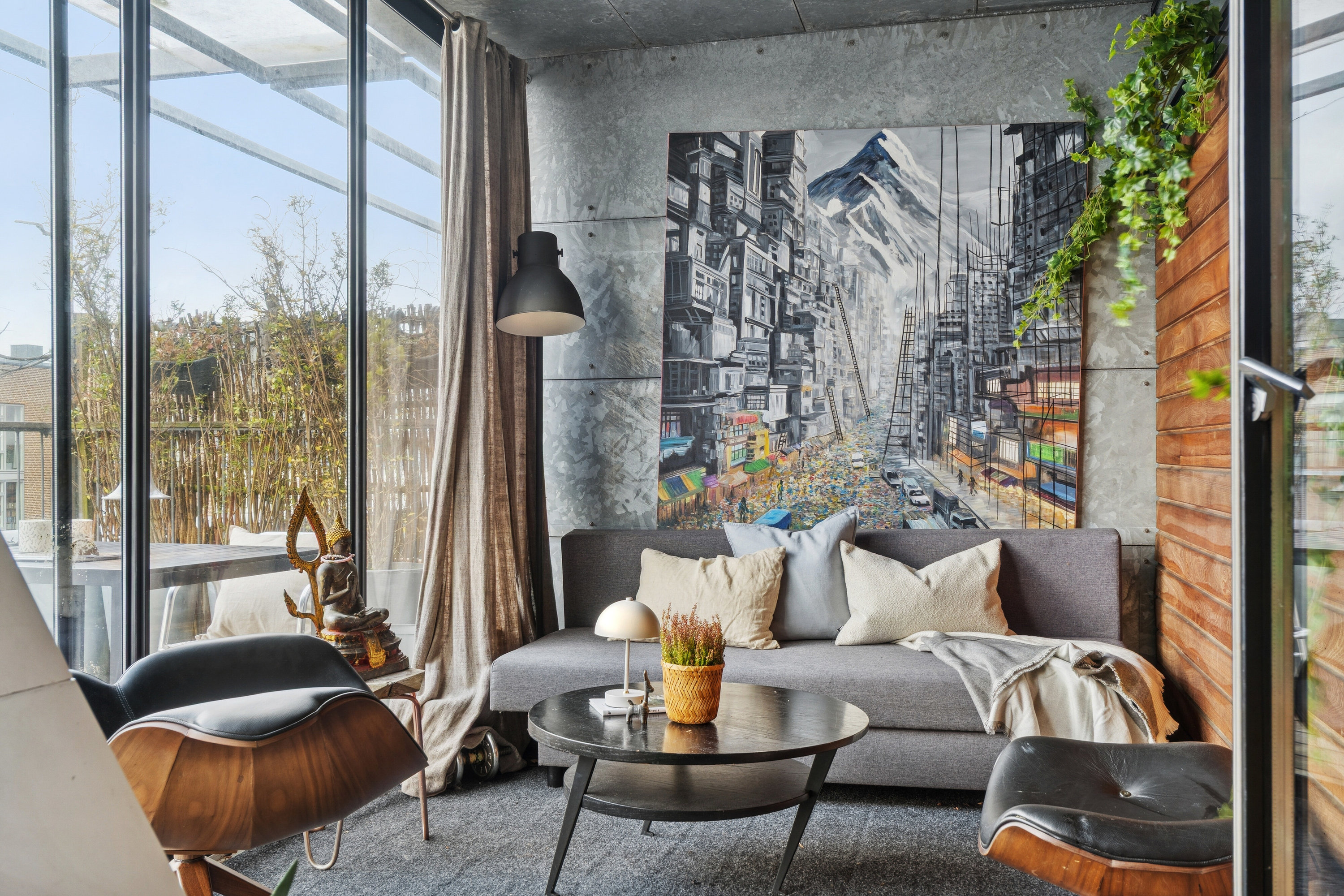 Fremhævet stue billede i fuldskærmstilstand. Billede af Dampfærgevej 12, 6. tv., 2100 København Ø