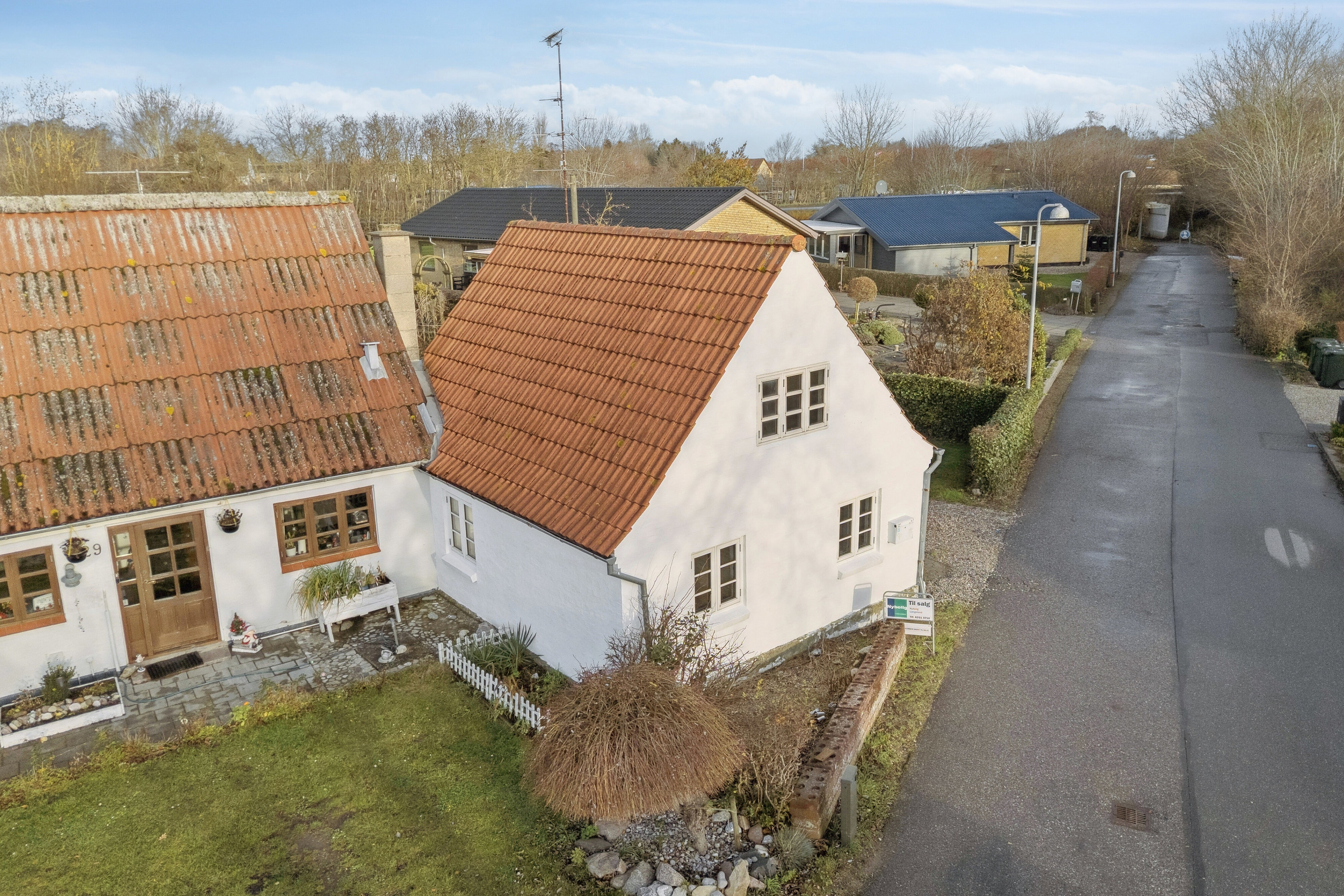 Miniaturebillede 1: set fra vejen. Billede af Viebæltet 31, 5900 Rudkøbing